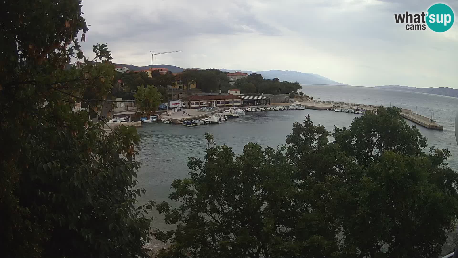 Webcam Live Povile – Beach (Novi Vinodolski)