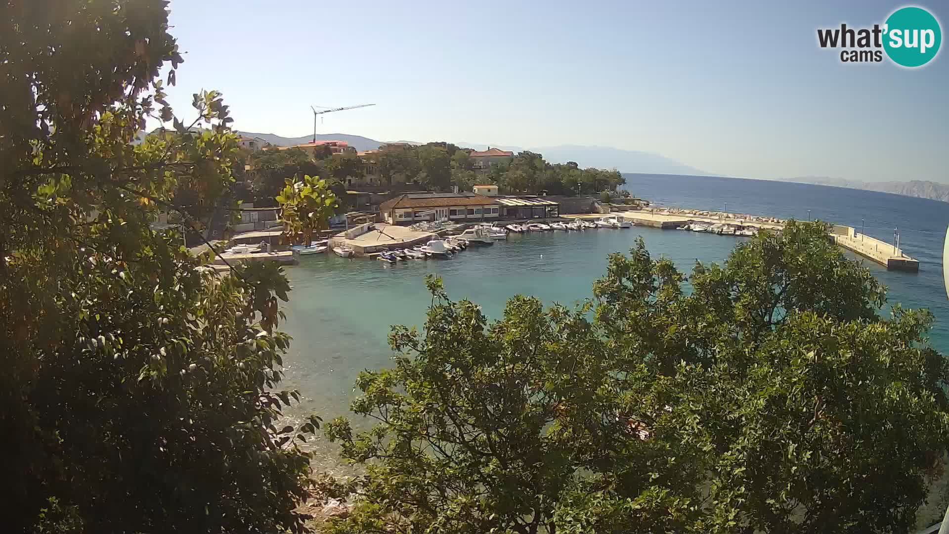 Webcam Live Povile – Beach (Novi Vinodolski)