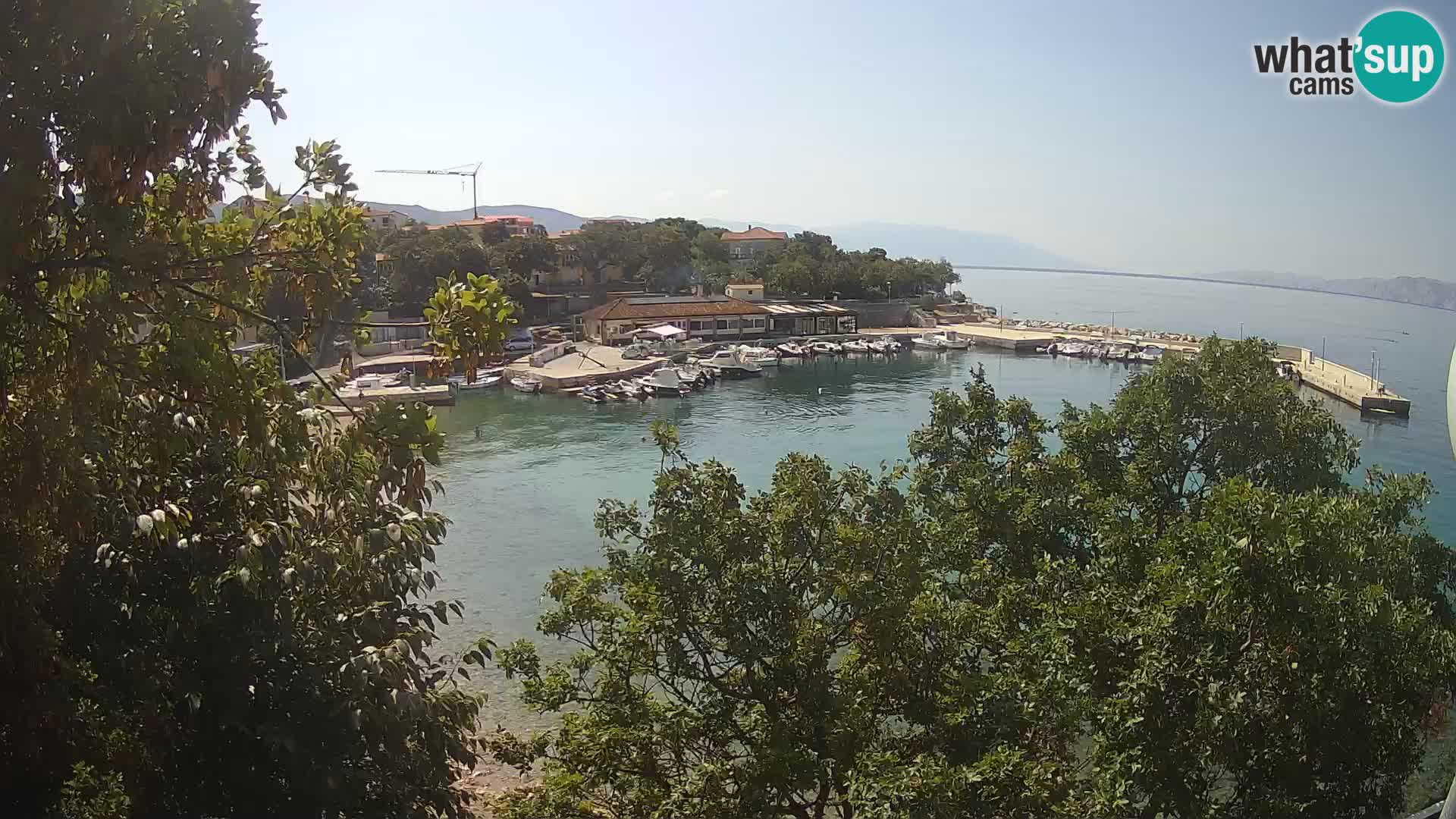 Spletna kamera Povile – Plaža (Novi Vinodolski)