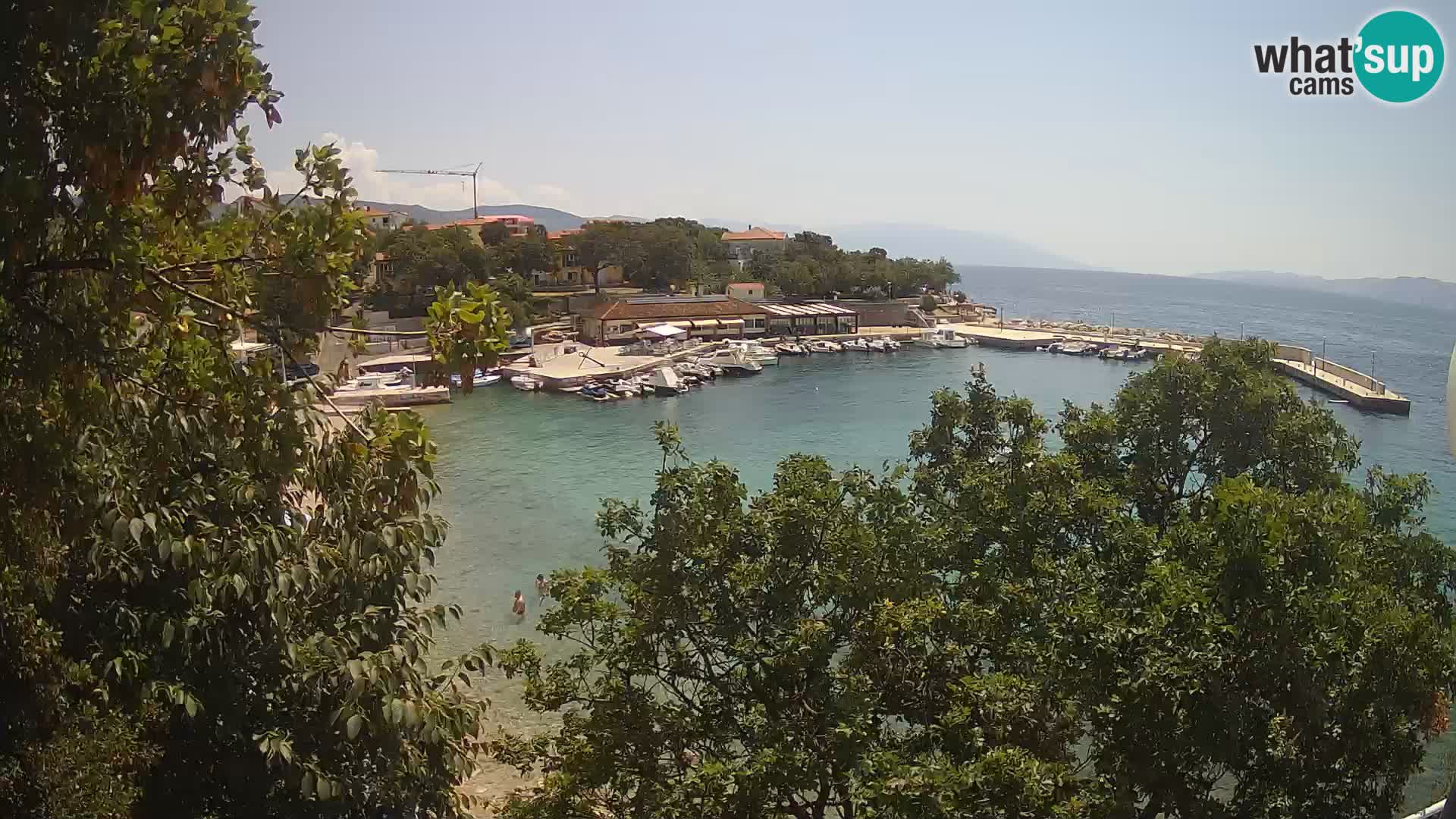 Spletna kamera Povile – Plaža (Novi Vinodolski)