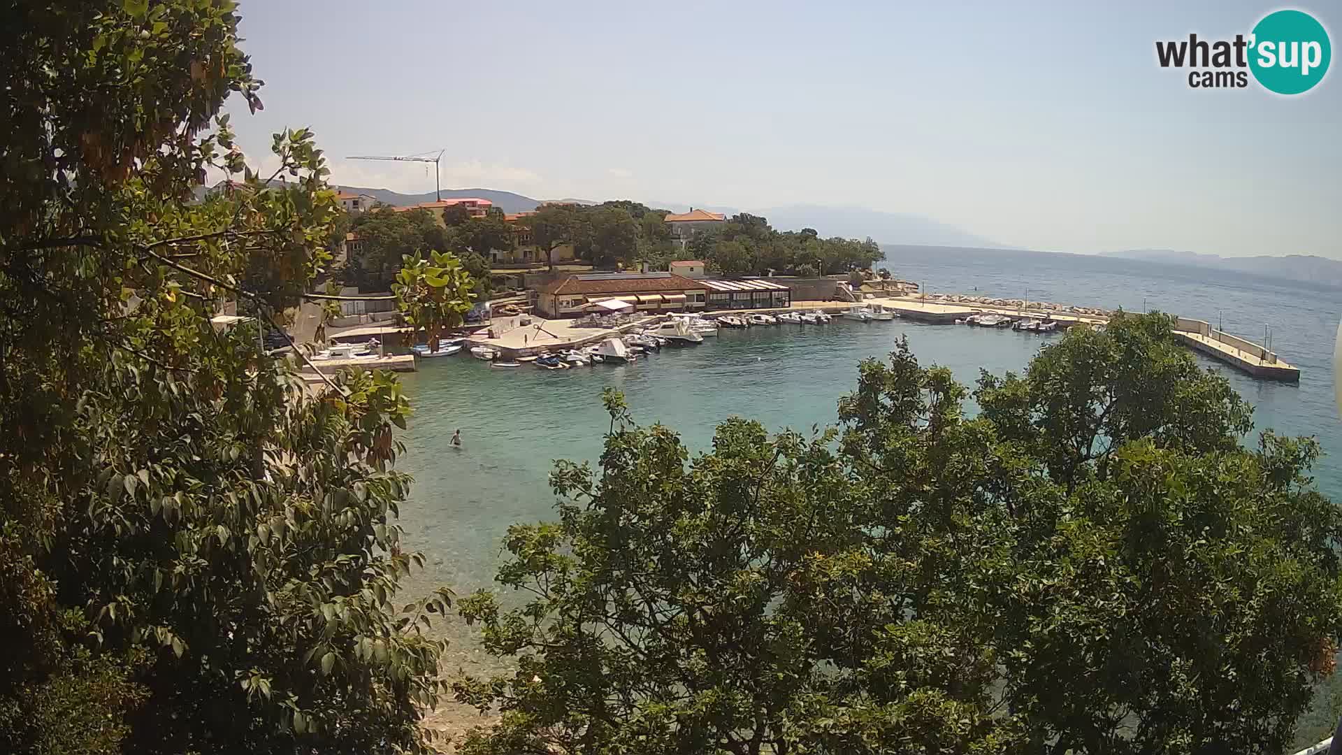 Webcam Live Povile – Beach (Novi Vinodolski)