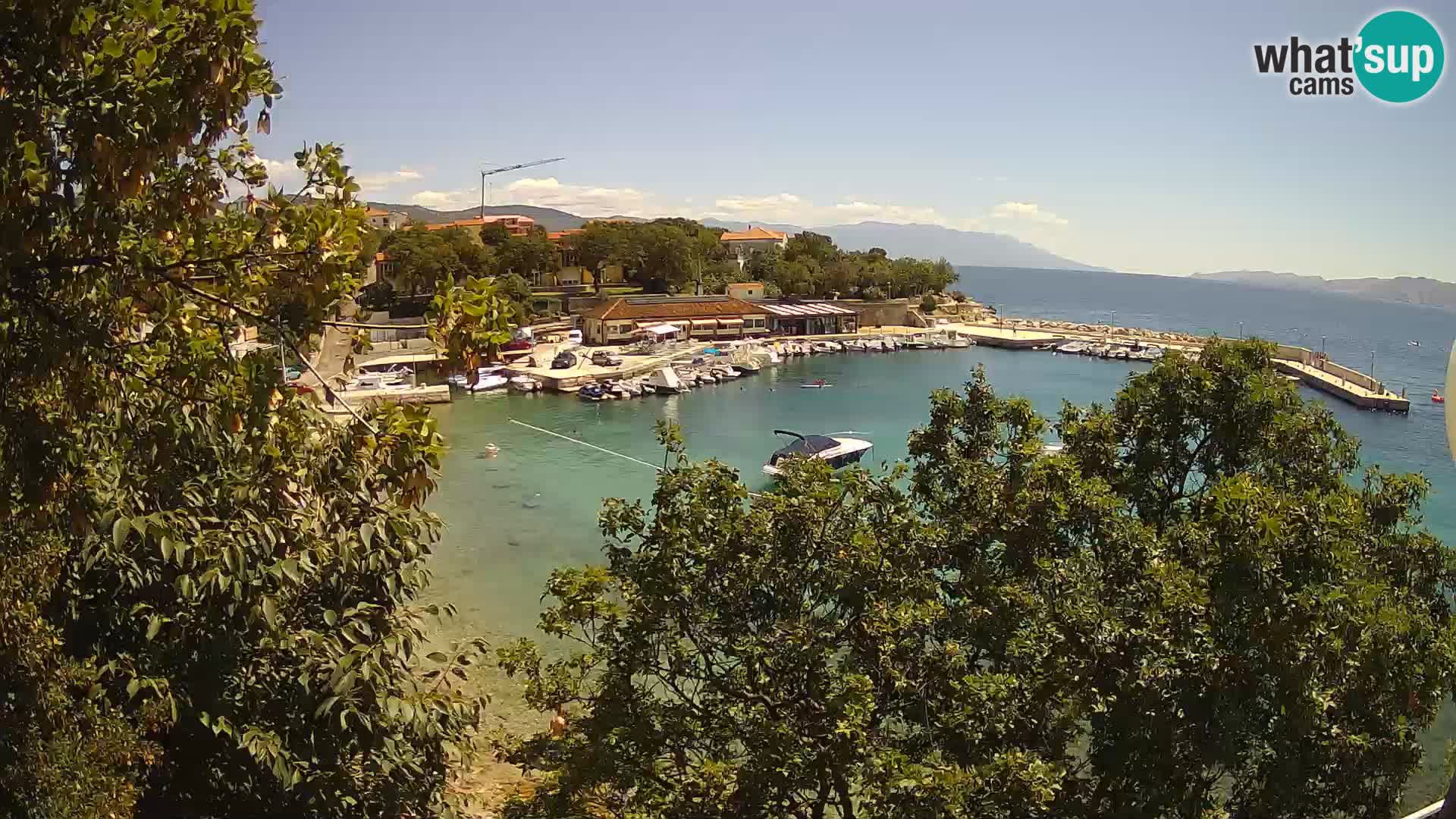 Webcam Live Povile – Beach (Novi Vinodolski)