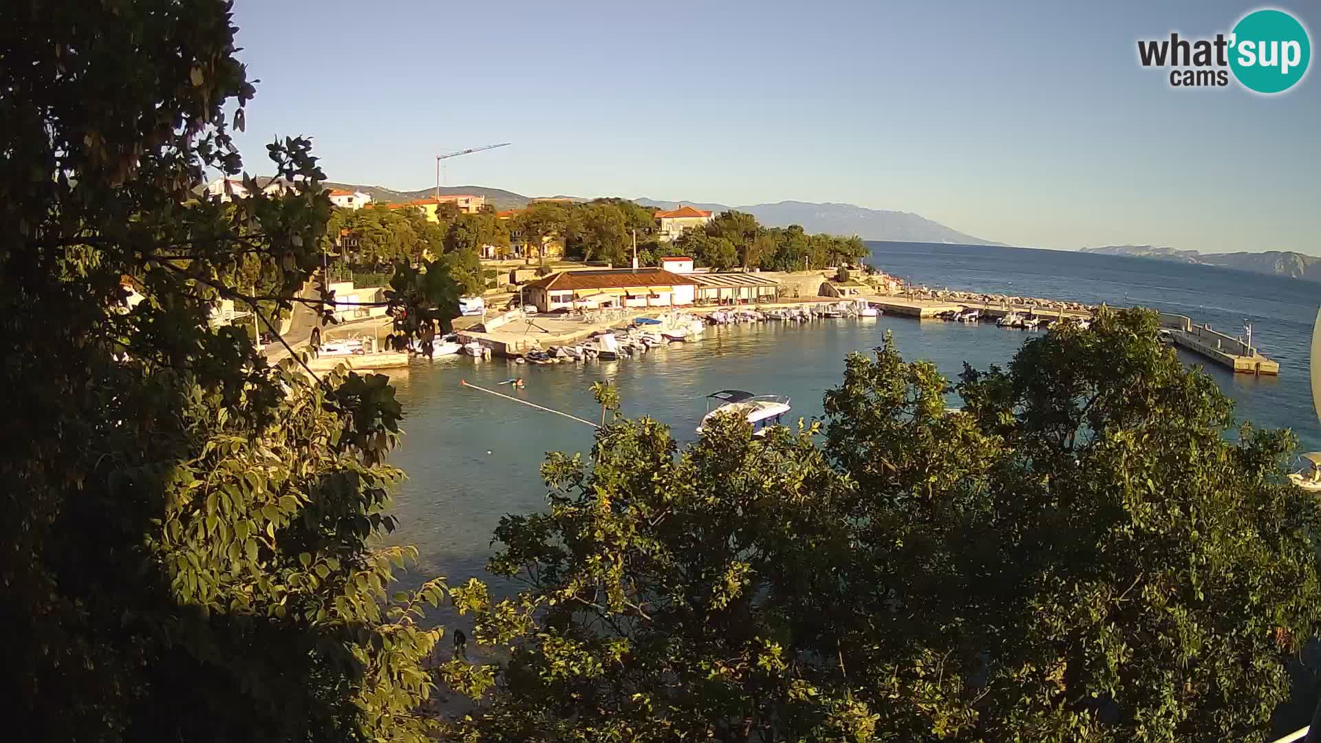 Spletna kamera Povile – Plaža (Novi Vinodolski)