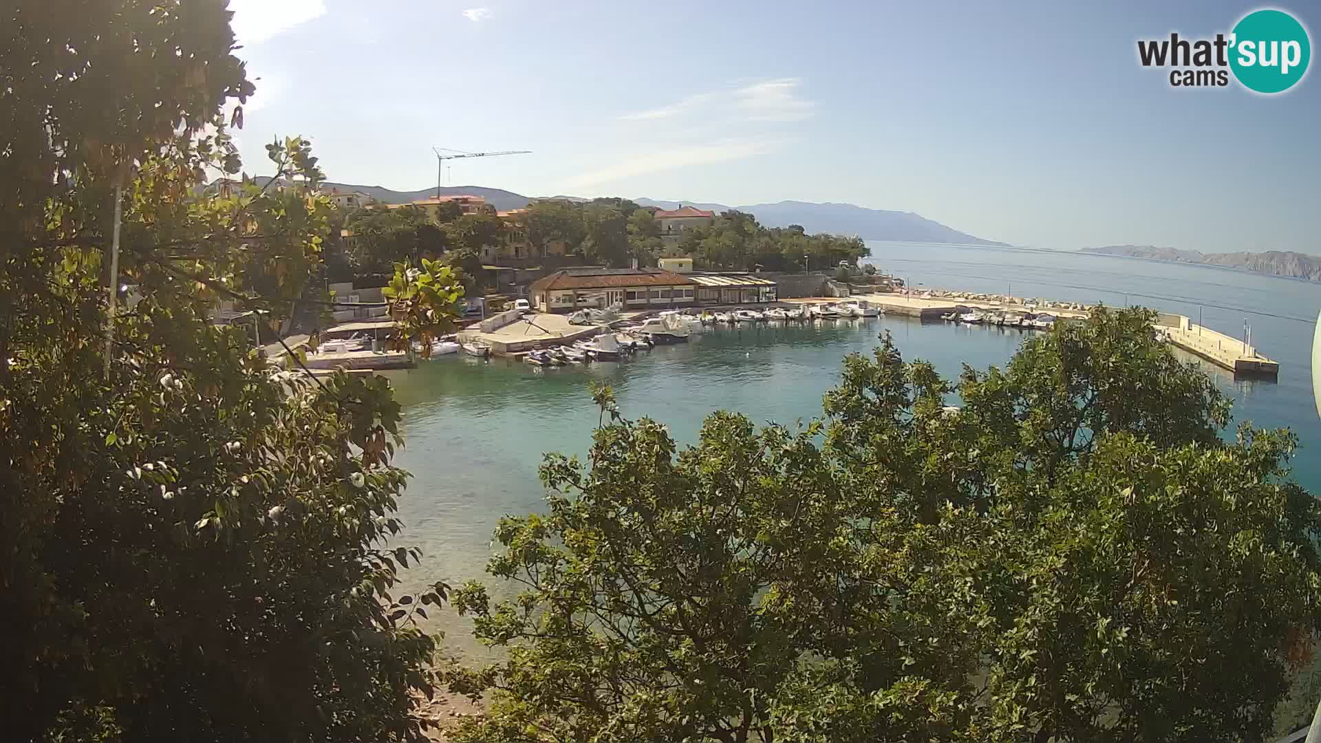 Spletna kamera Povile – Plaža (Novi Vinodolski)