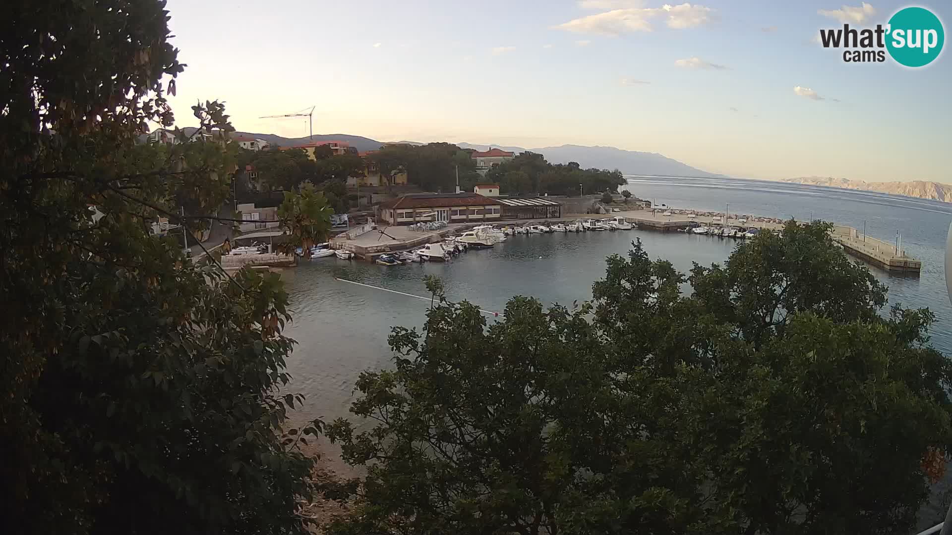 Spletna kamera Povile – Plaža (Novi Vinodolski)