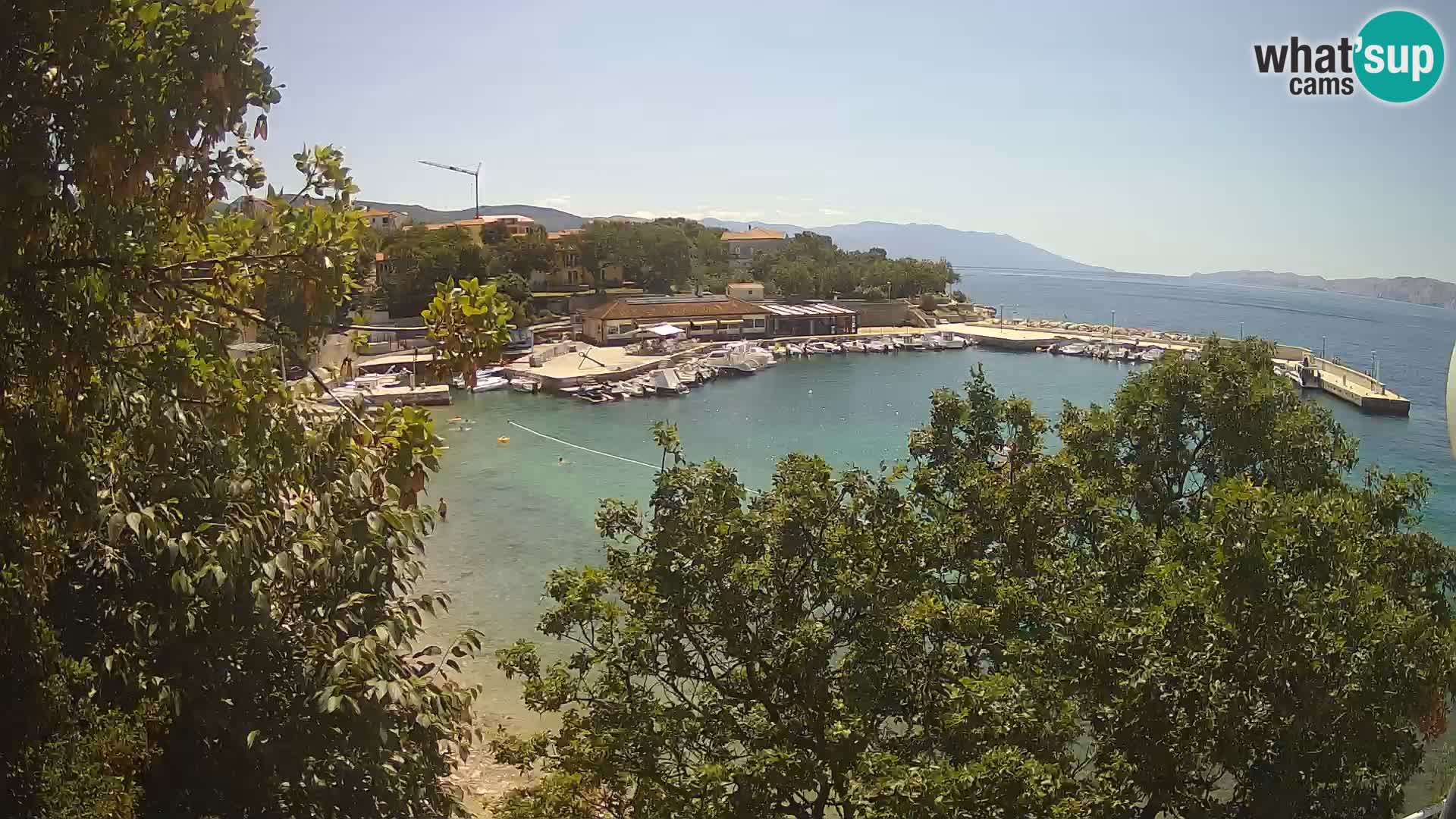 Webcam Live Povile – Beach (Novi Vinodolski)