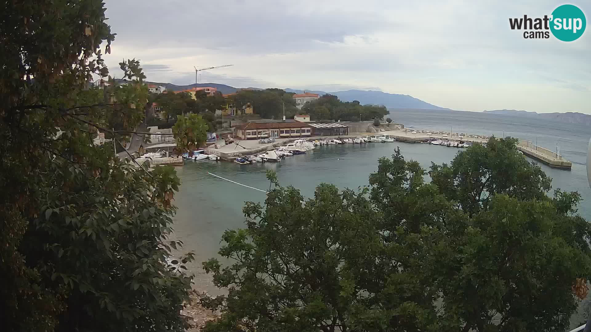 Spletna kamera Povile – Plaža (Novi Vinodolski)