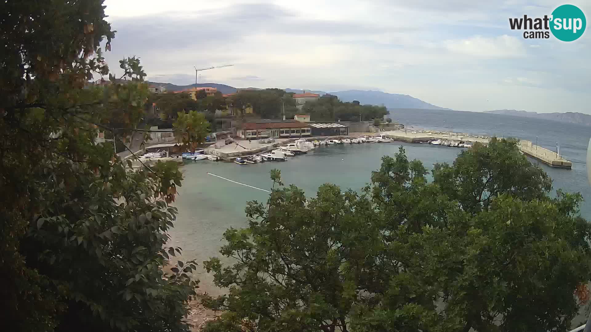 Spletna kamera Povile – Plaža (Novi Vinodolski)