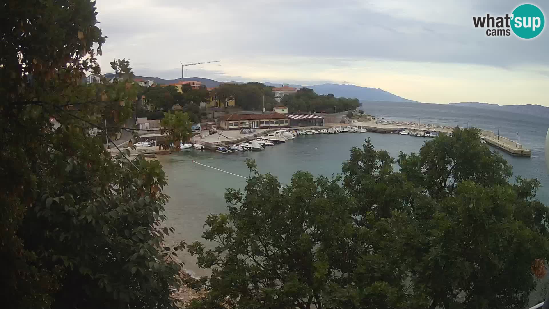 Spletna kamera Povile – Plaža (Novi Vinodolski)