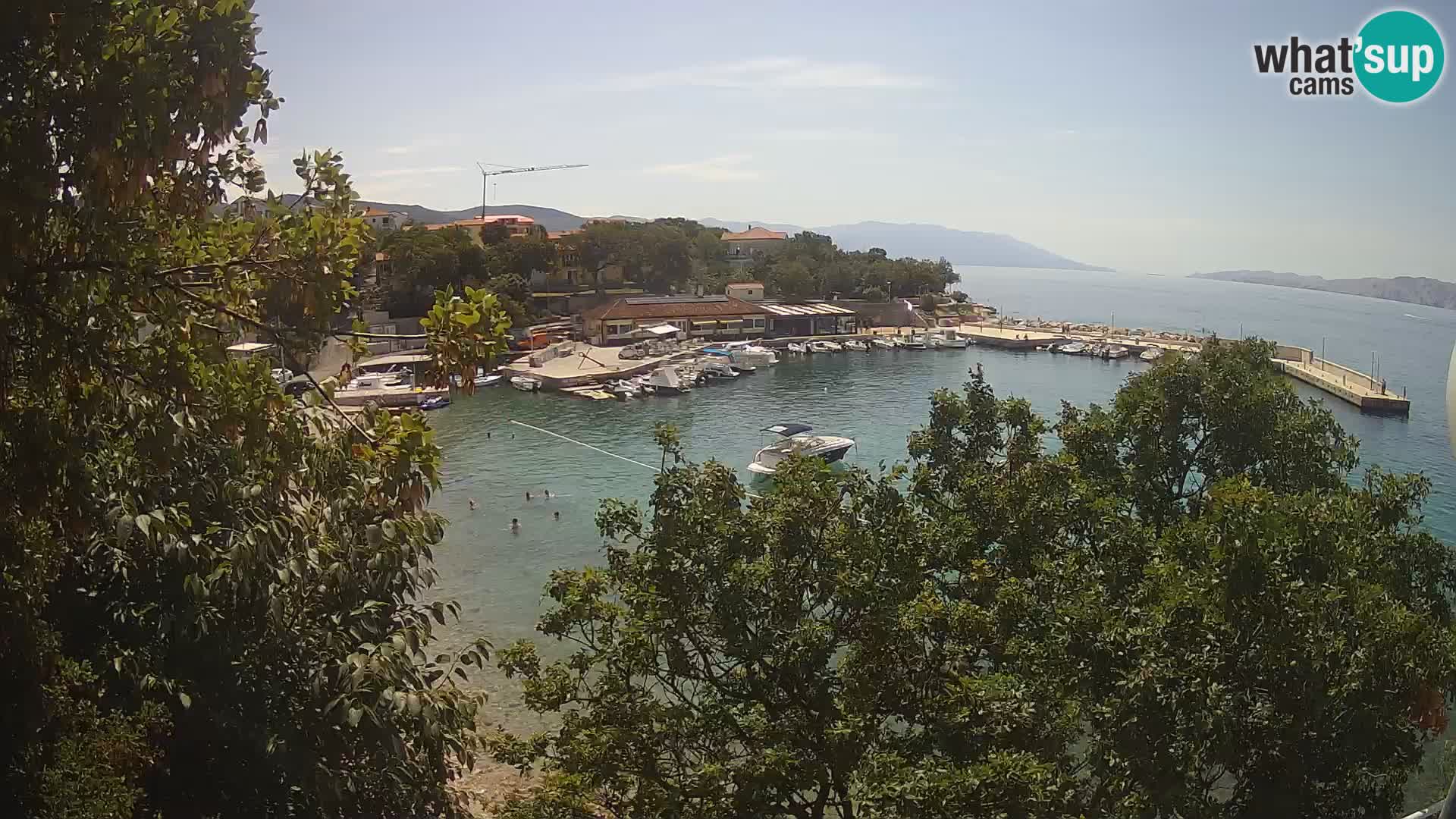 Webcam Live Povile – Beach (Novi Vinodolski)