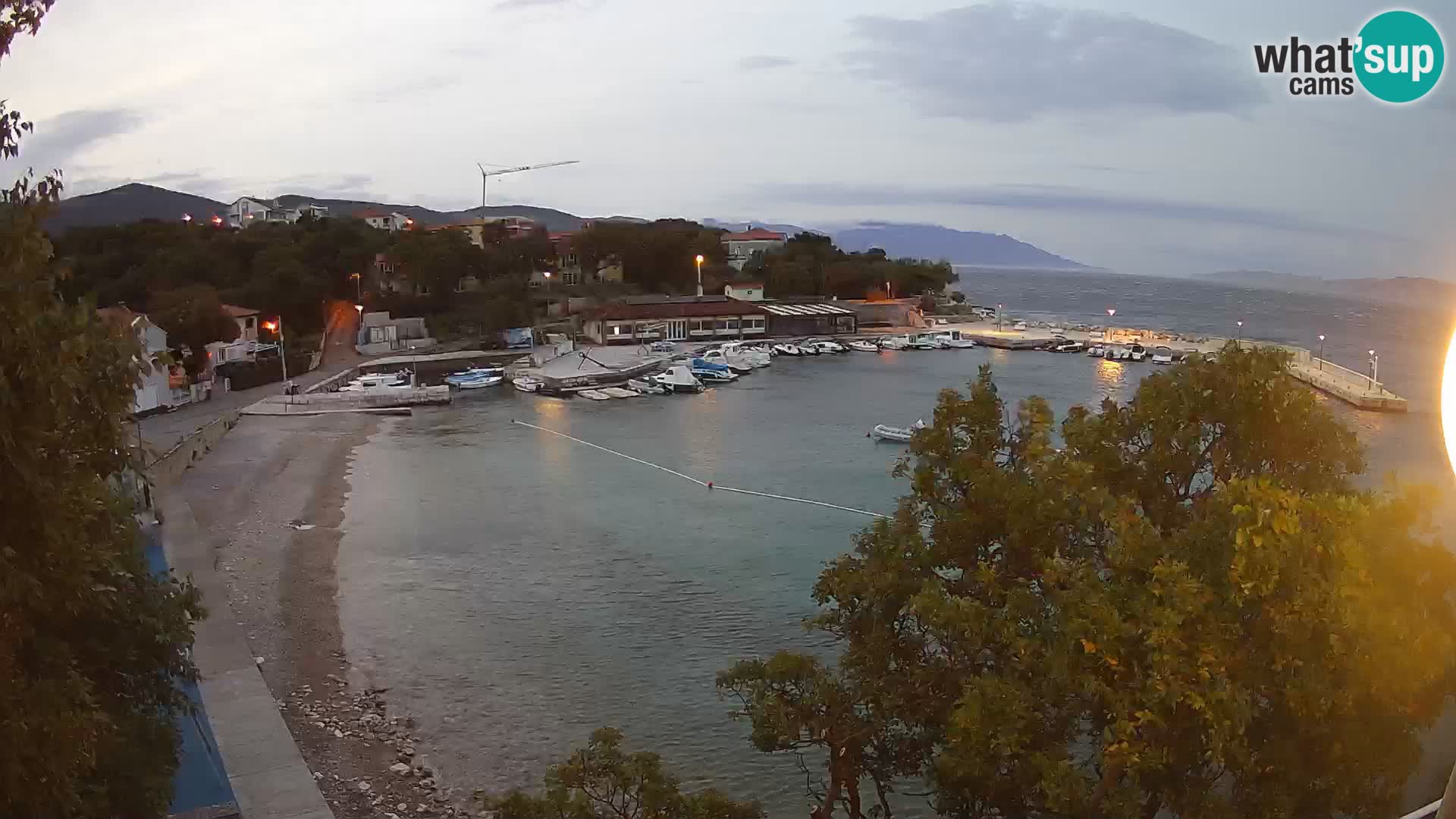 Spletna kamera Povile – Plaža (Novi Vinodolski)
