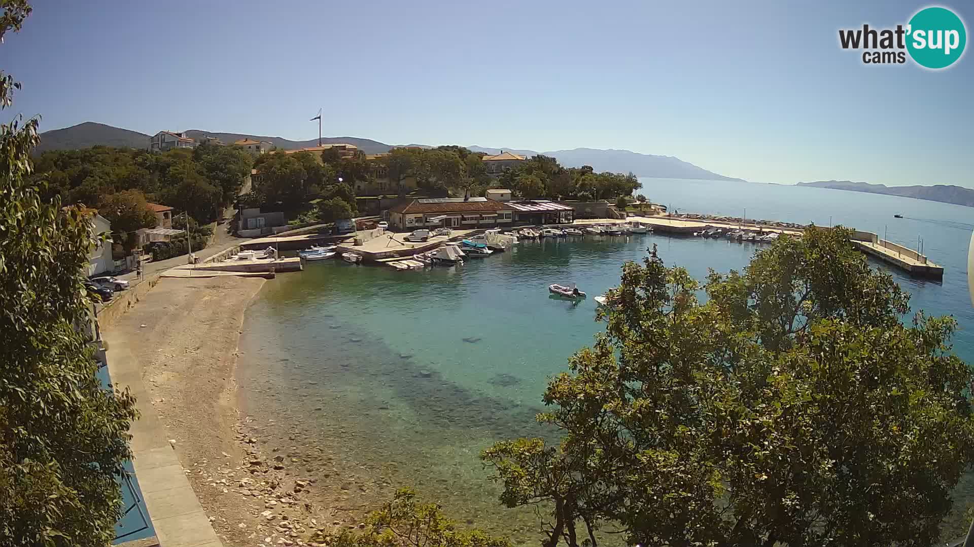 Webcam Live Povile – Beach (Novi Vinodolski)