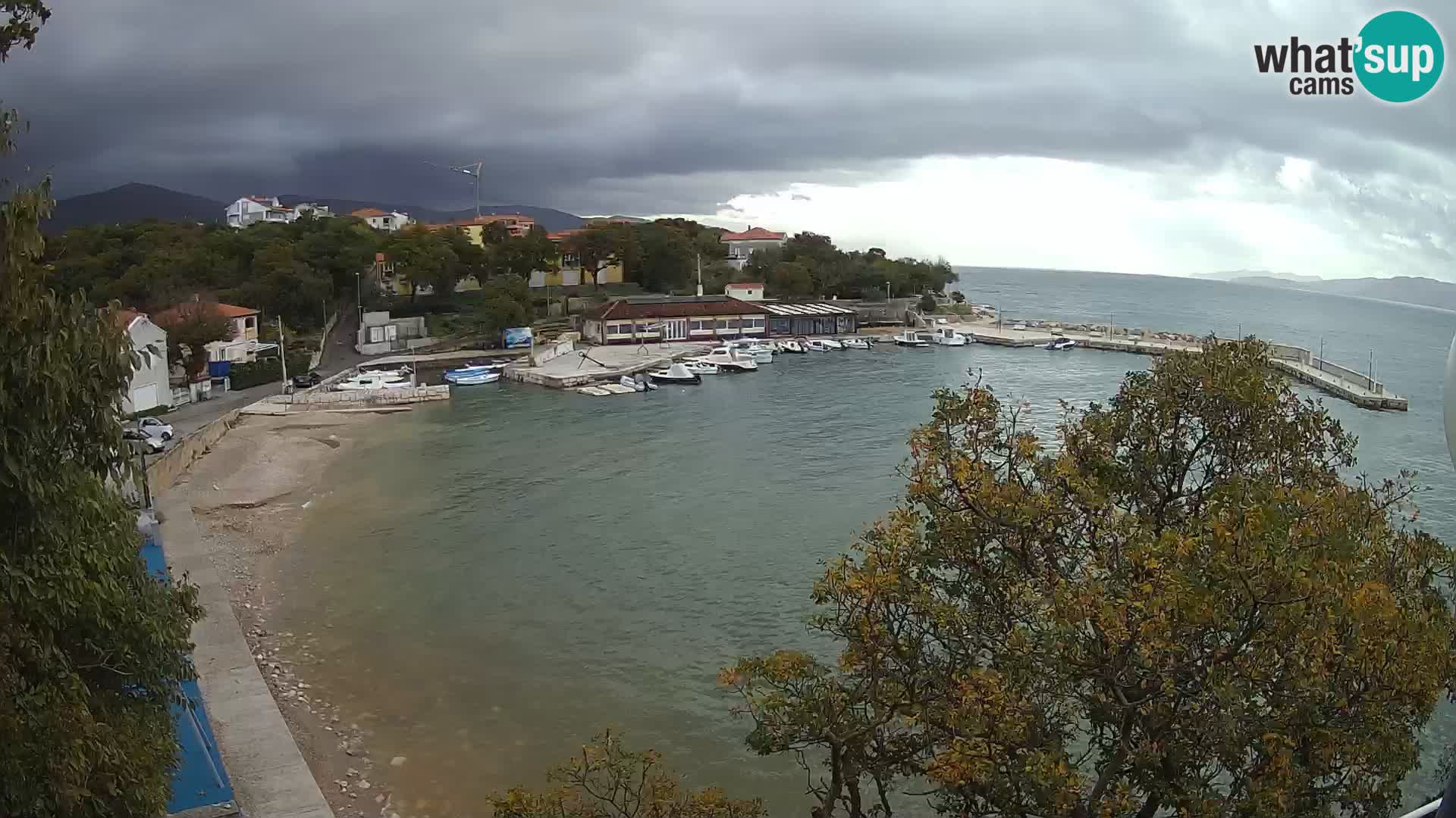 Webcam Live Povile – Beach (Novi Vinodolski)