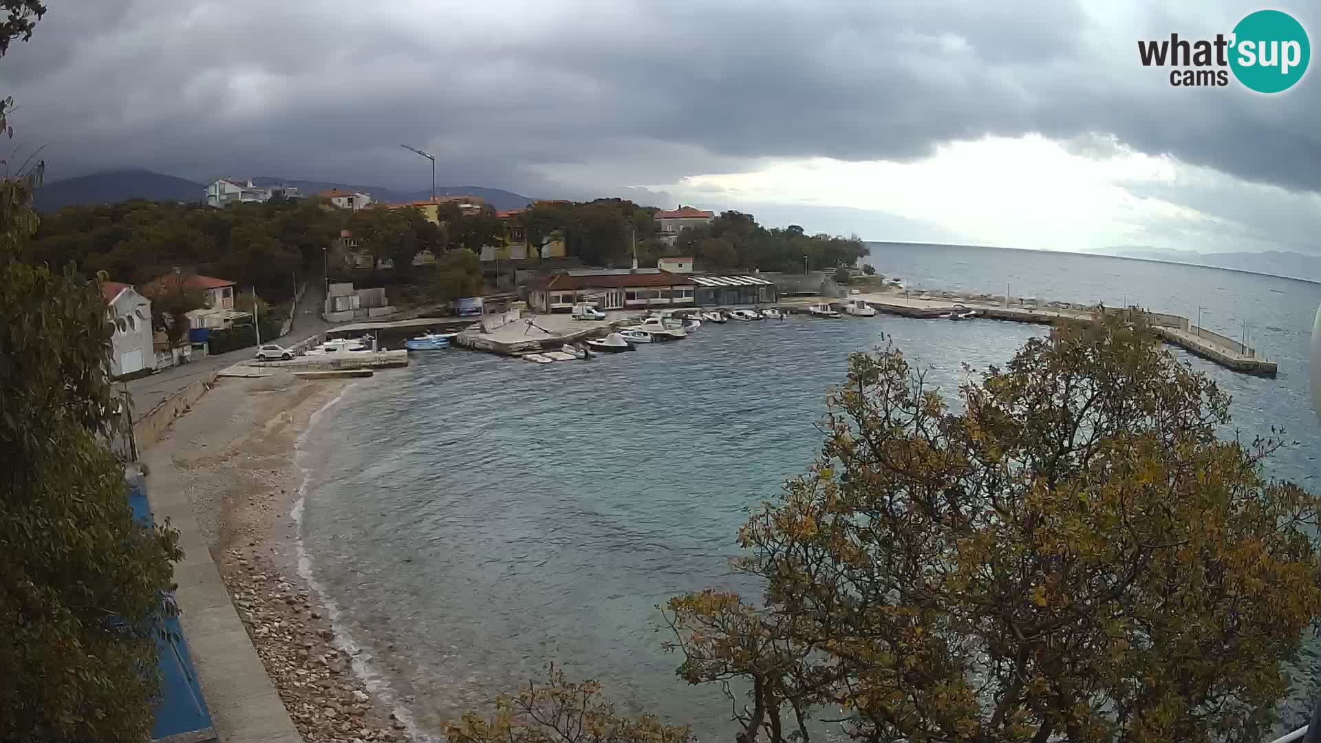 Spletna kamera Povile – Plaža (Novi Vinodolski)