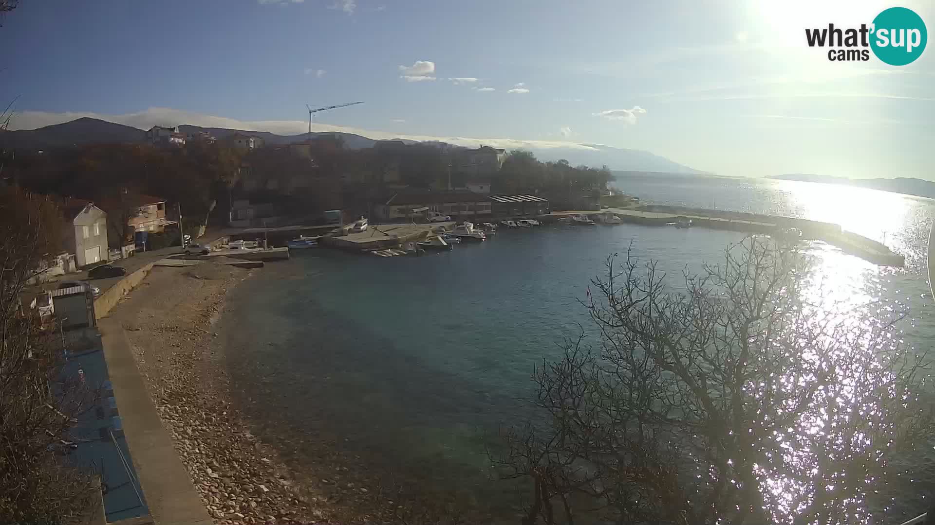 Spletna kamera Povile – Plaža (Novi Vinodolski)