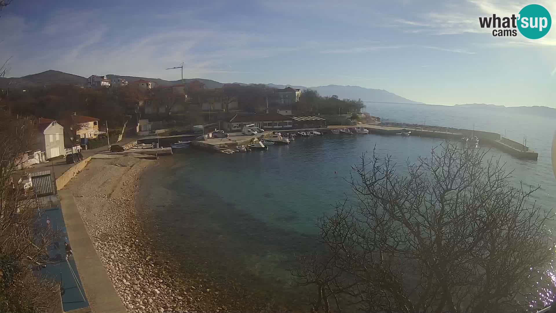 Webcam Live Povile – Beach (Novi Vinodolski)