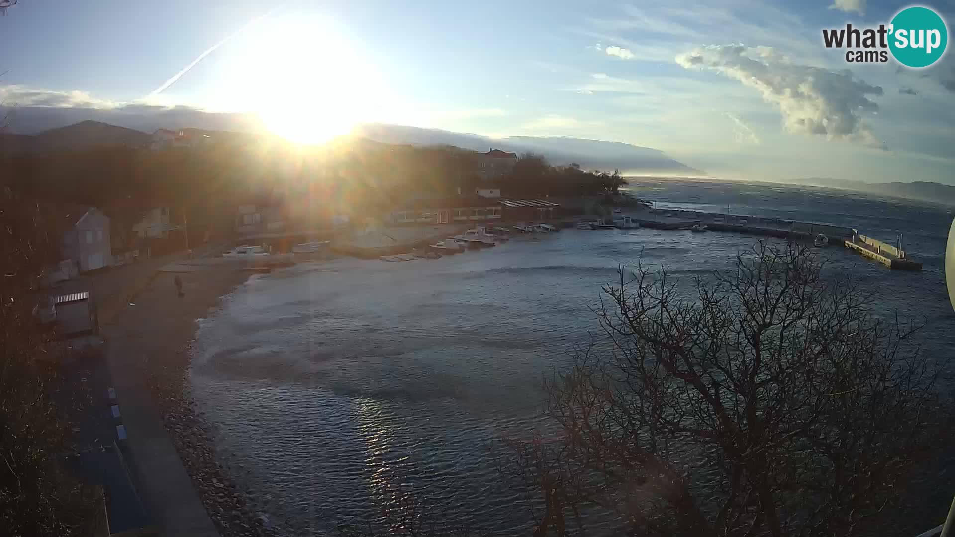 Webcam Live Povile – Beach (Novi Vinodolski)