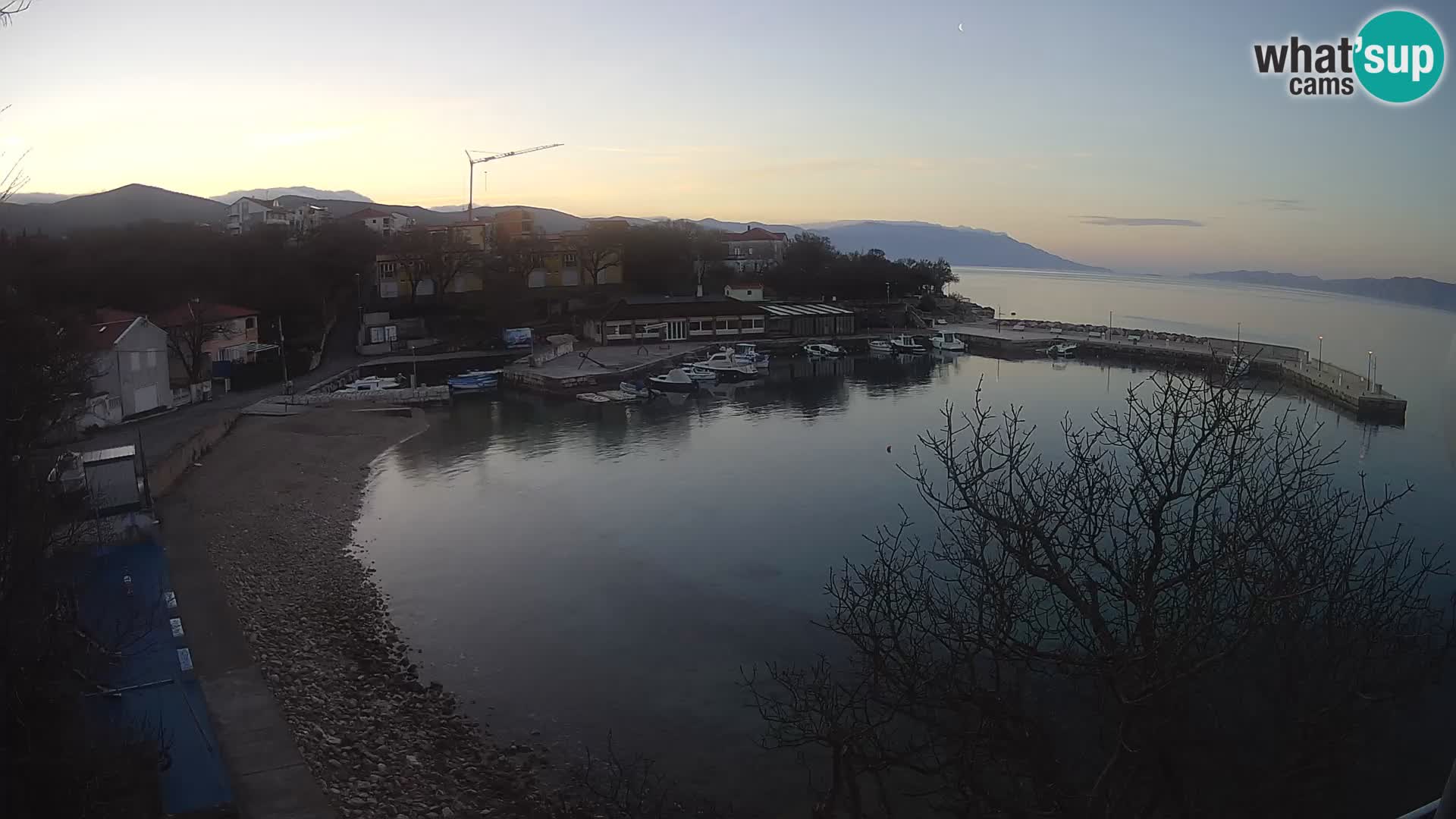 Webcam Live Povile – Beach (Novi Vinodolski)