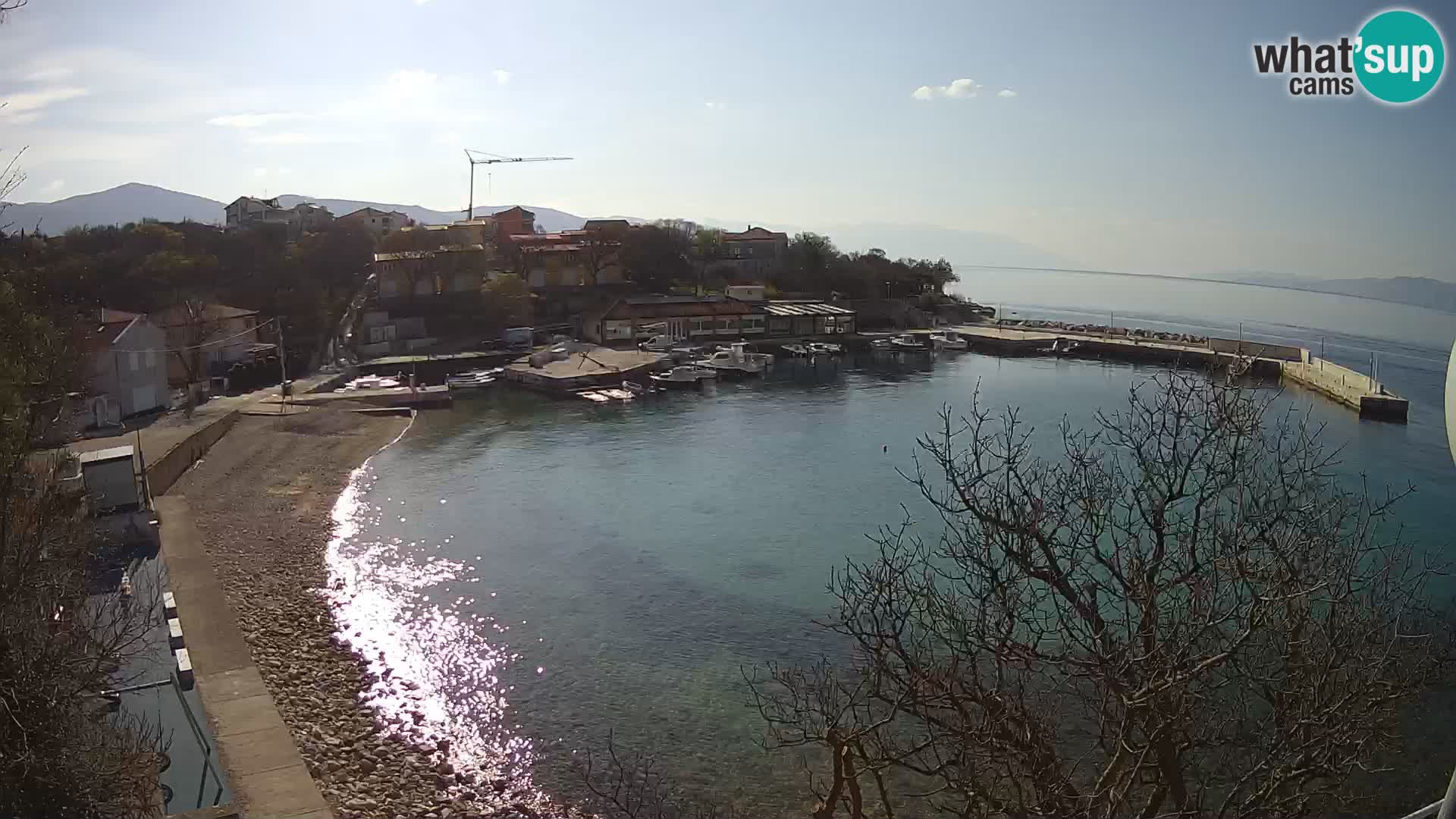 Spletna kamera Povile – Plaža (Novi Vinodolski)