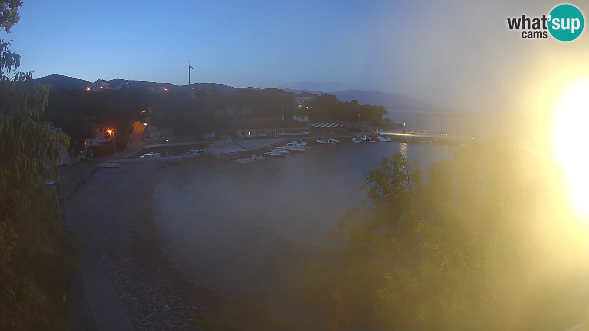 Spletna kamera Povile – Plaža (Novi Vinodolski)