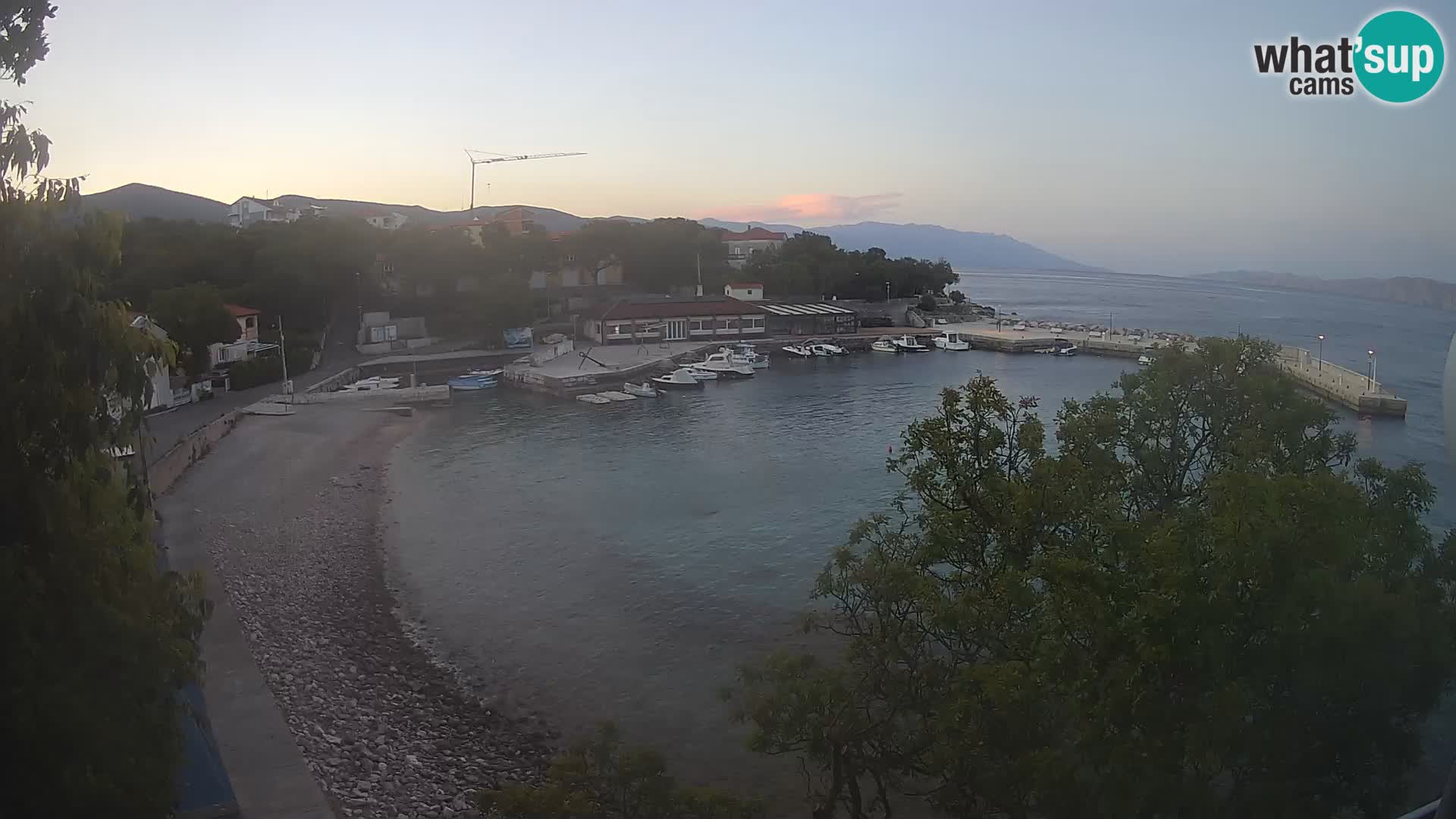 Spletna kamera Povile – Plaža (Novi Vinodolski)