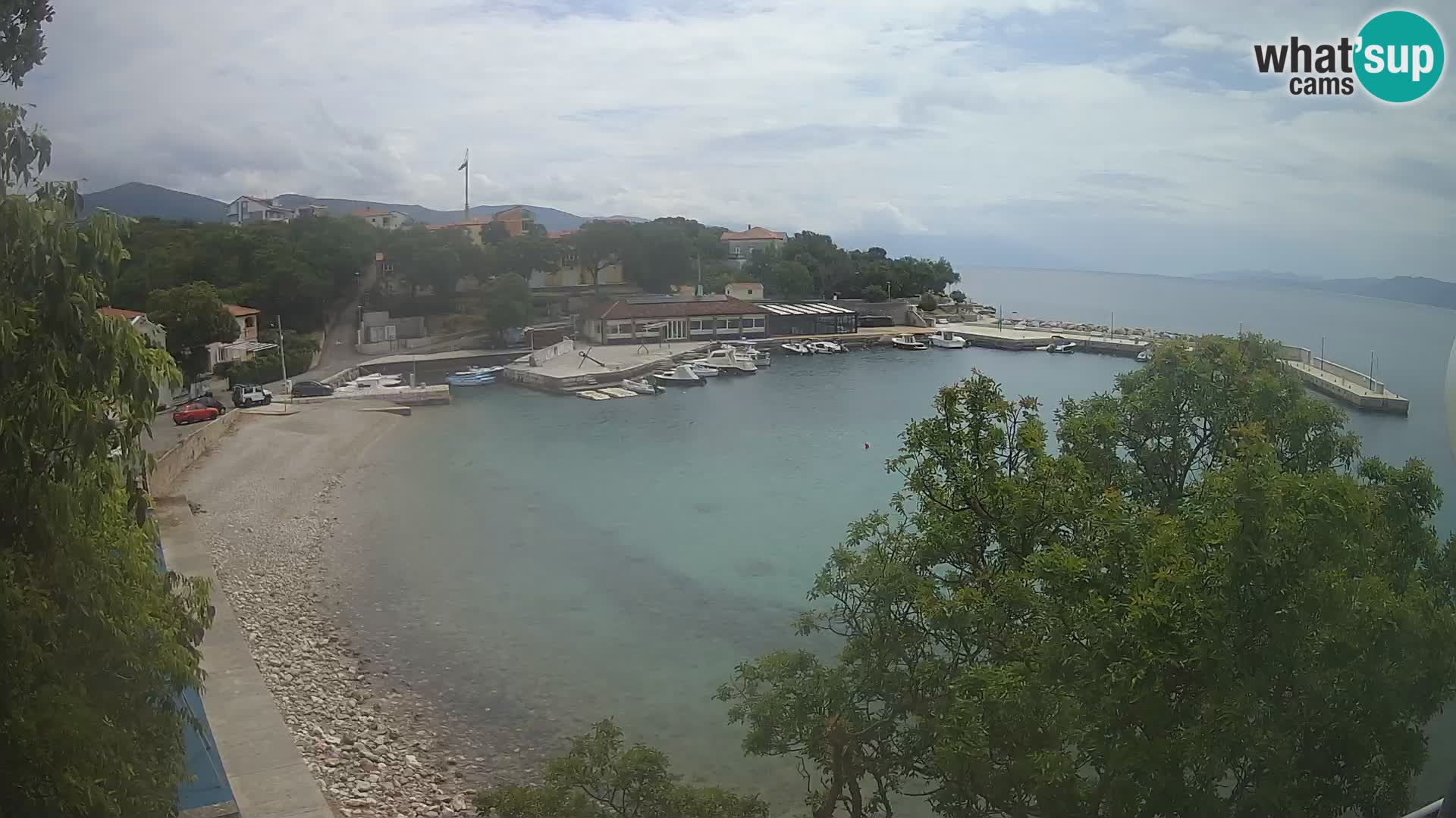 Spletna kamera Povile – Plaža (Novi Vinodolski)