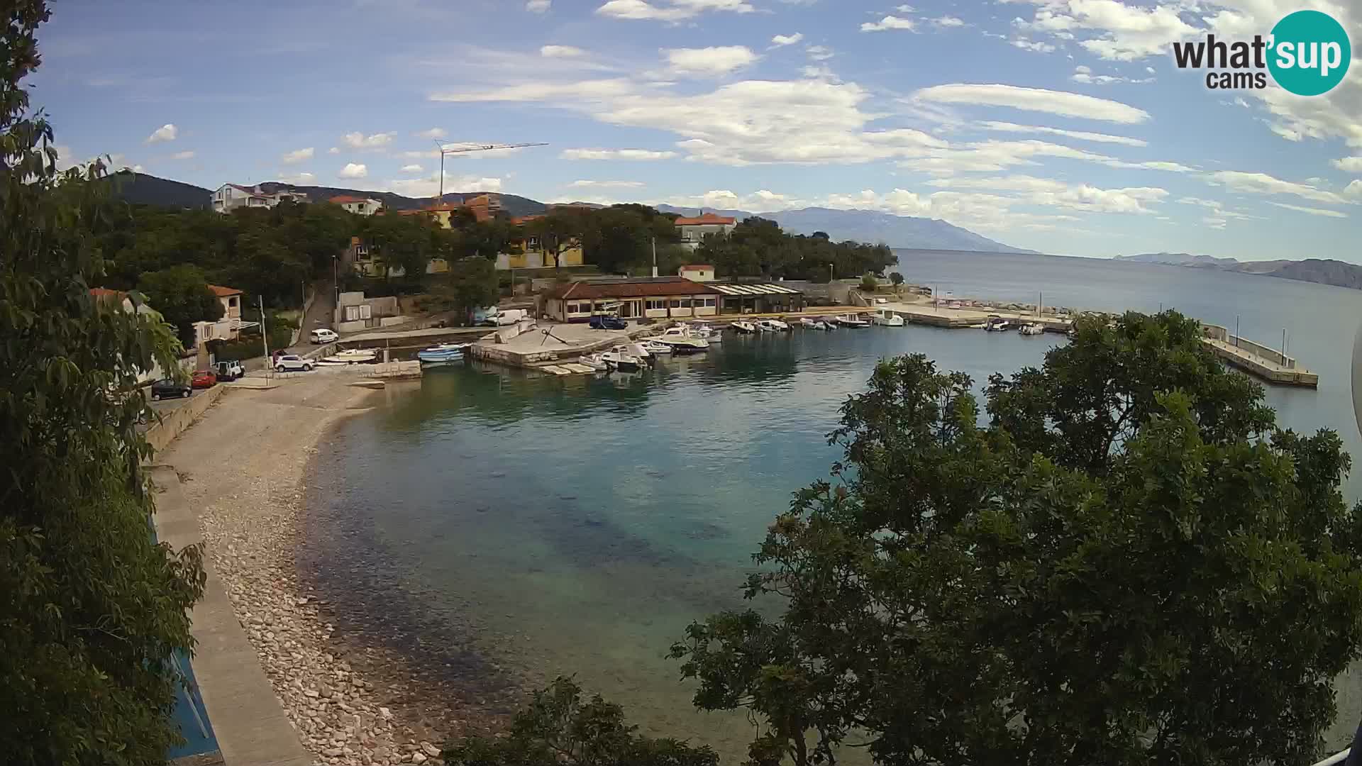 Webcam Live Povile – Beach (Novi Vinodolski)