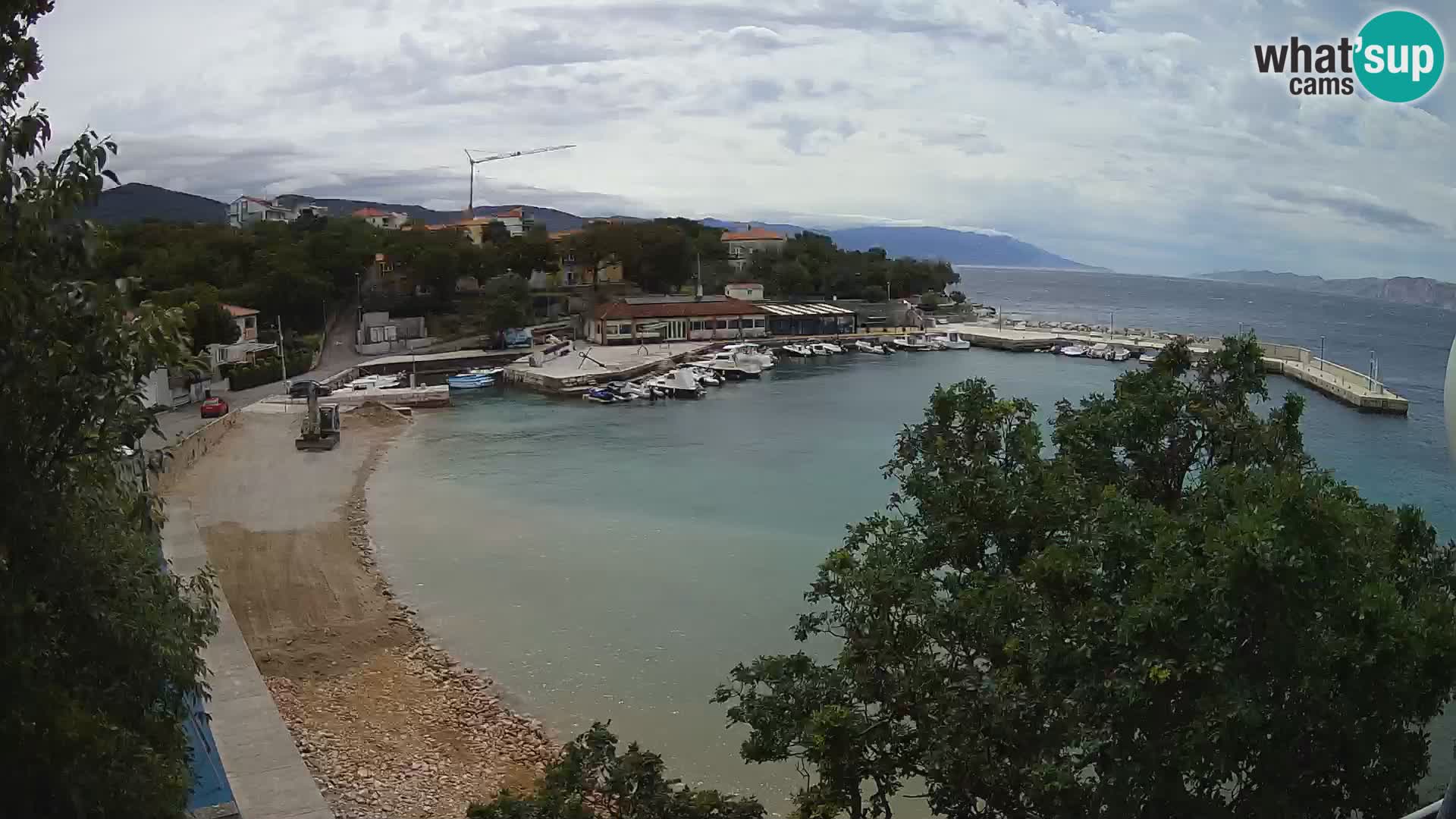 Webcam Live Povile – Beach (Novi Vinodolski)