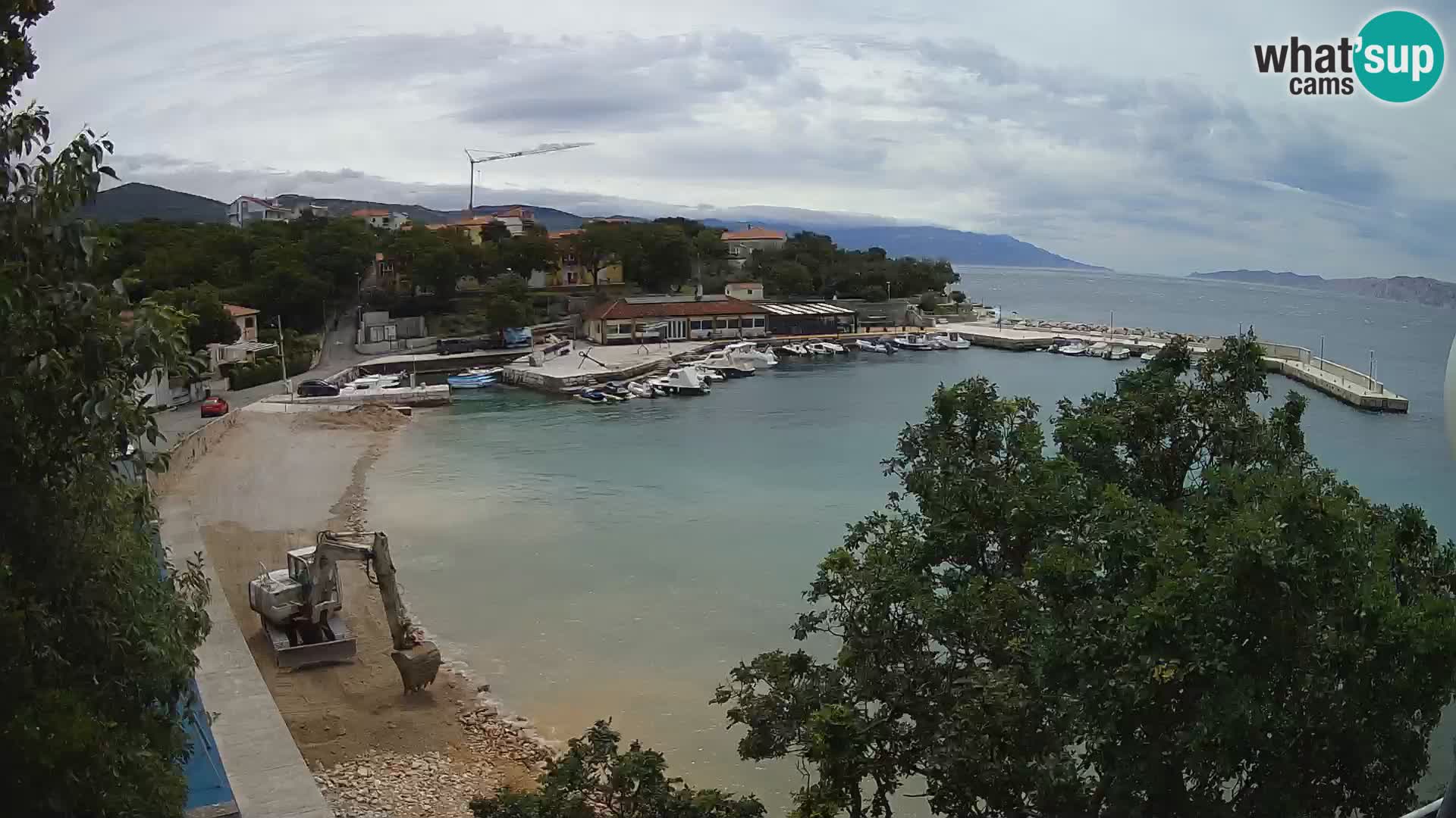 Webcam Live Povile – Beach (Novi Vinodolski)