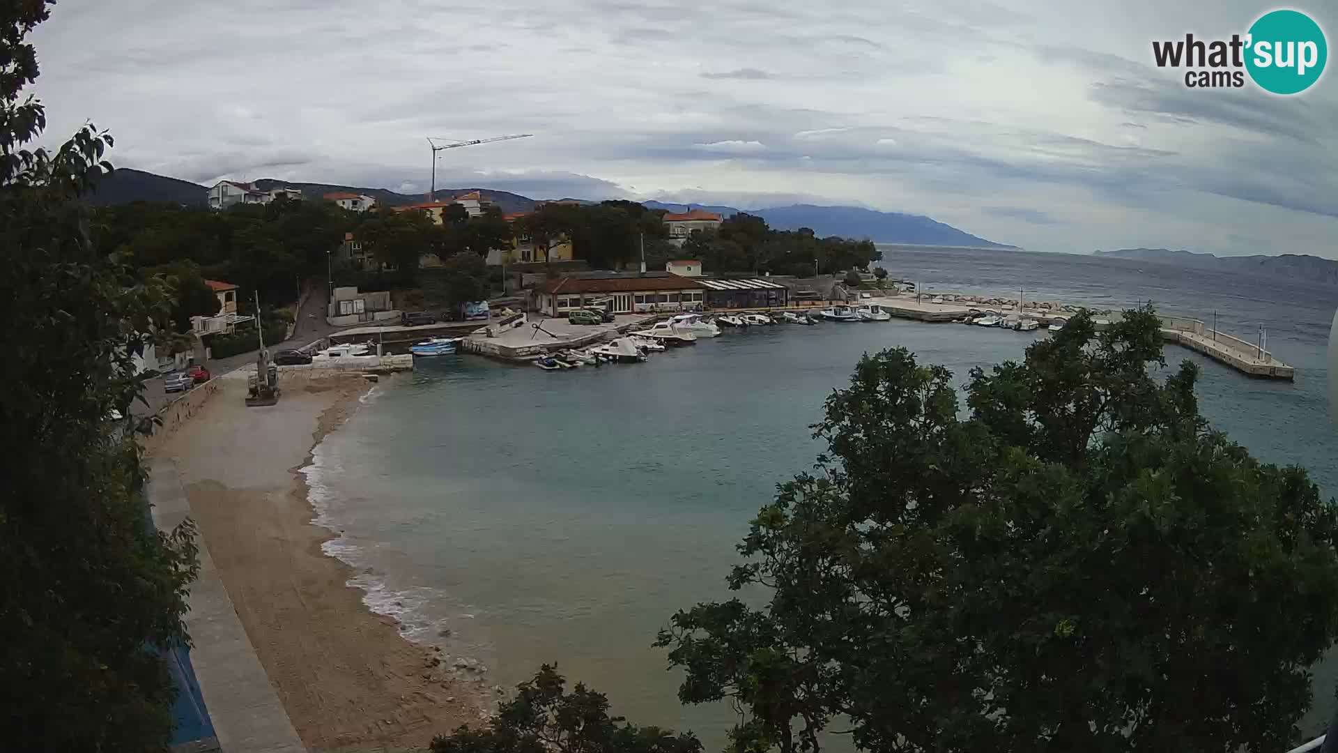 Spletna kamera Povile – Plaža (Novi Vinodolski)