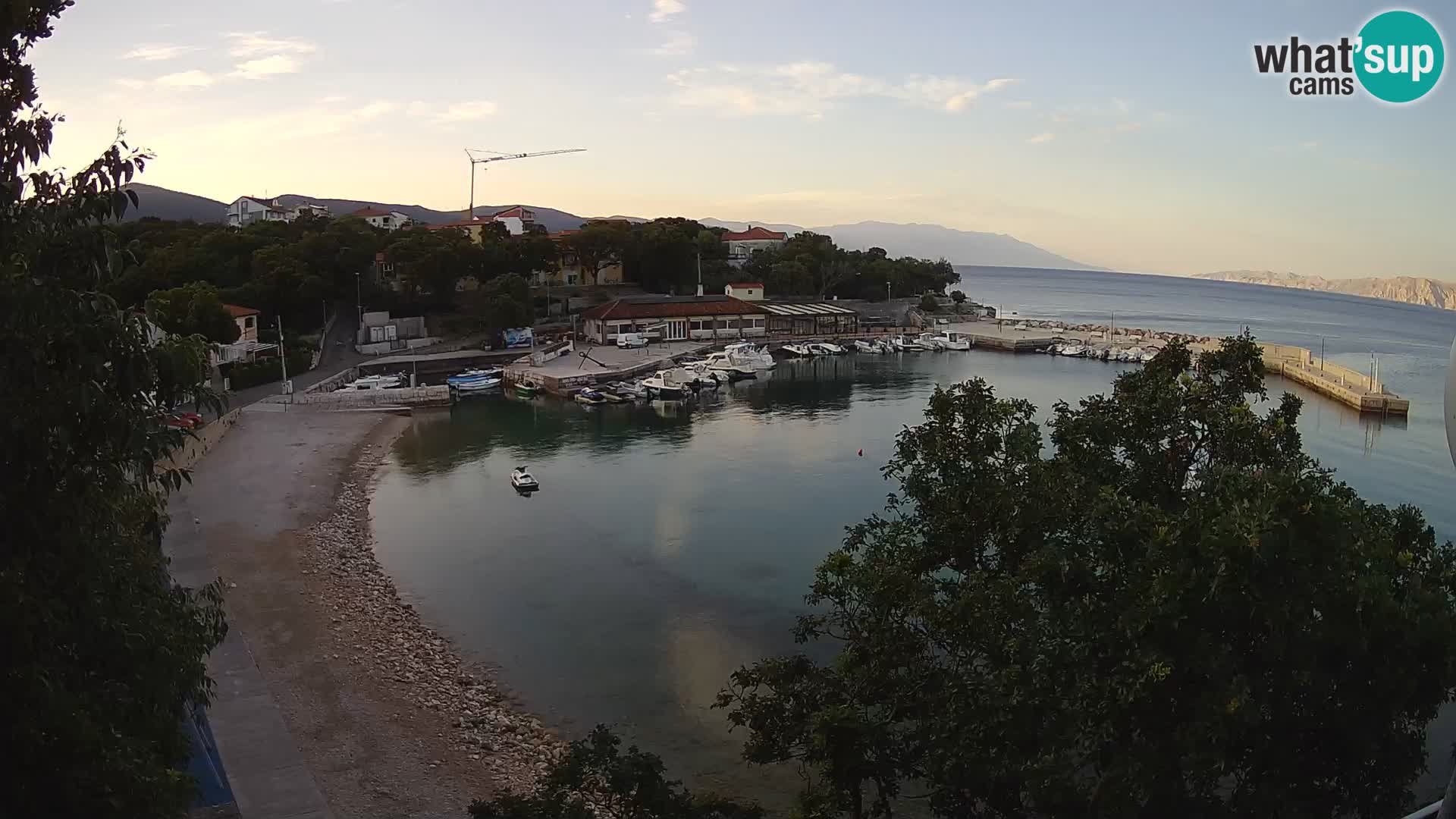 Webcam Live Povile – Beach (Novi Vinodolski)