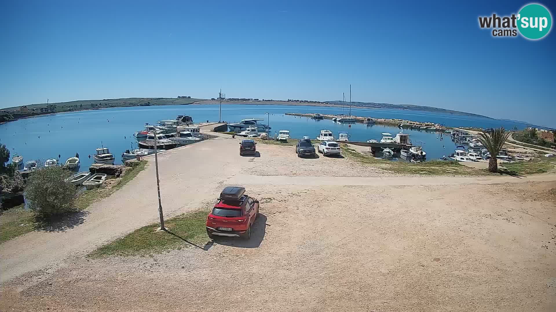 Livecam Pogliana – isola di Pago