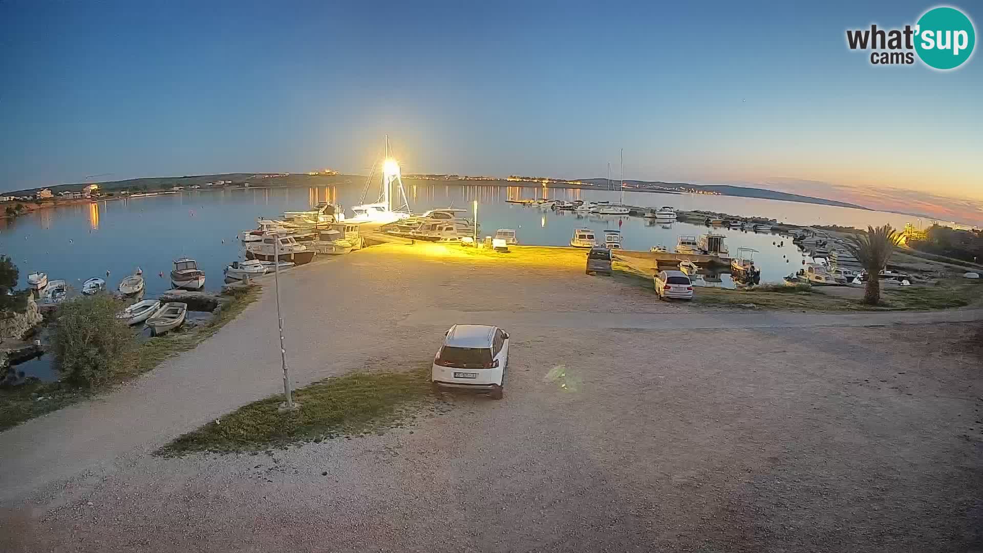 Livecam Pogliana – isola di Pago
