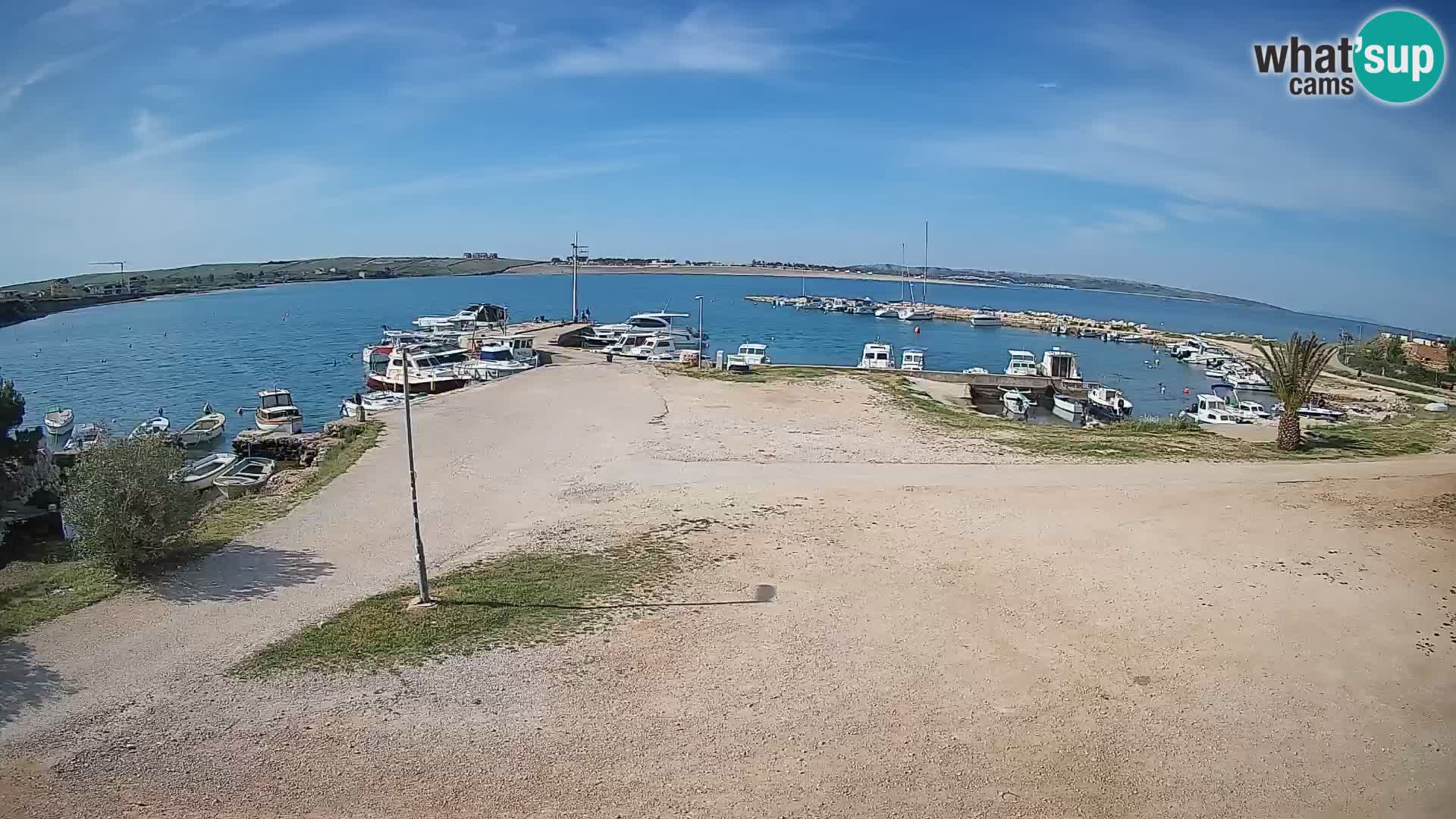 Livecam Pogliana – isola di Pago