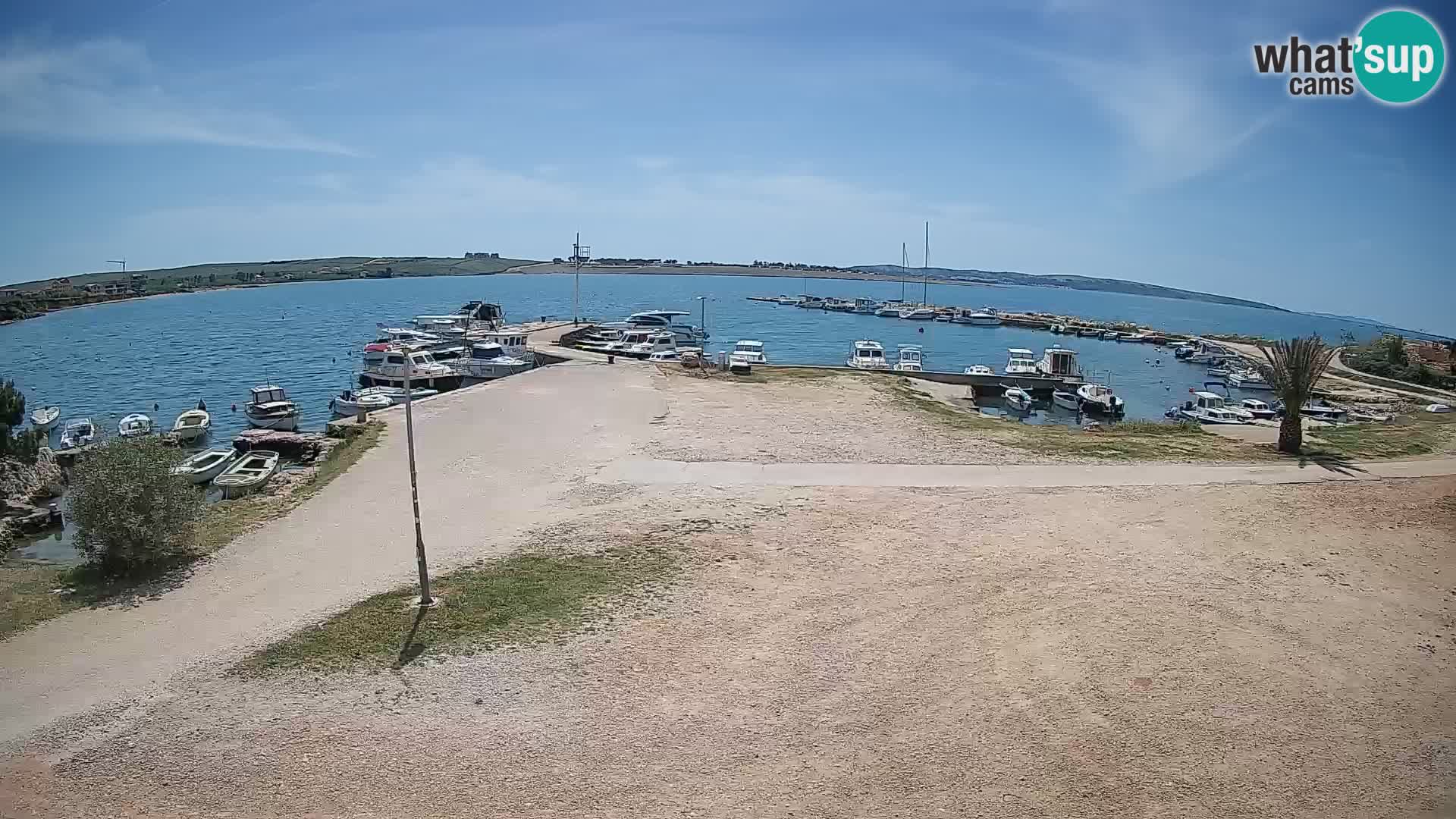 Livecam Pogliana – isola di Pago