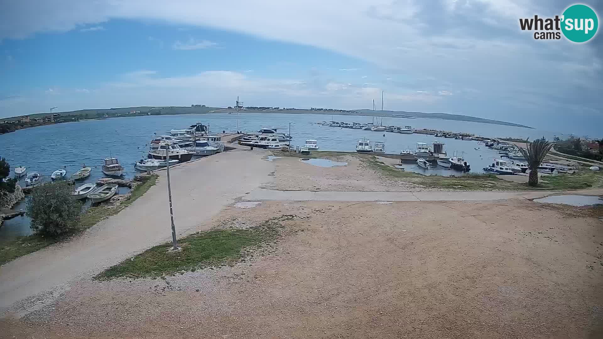 Livecam Pogliana – isola di Pago