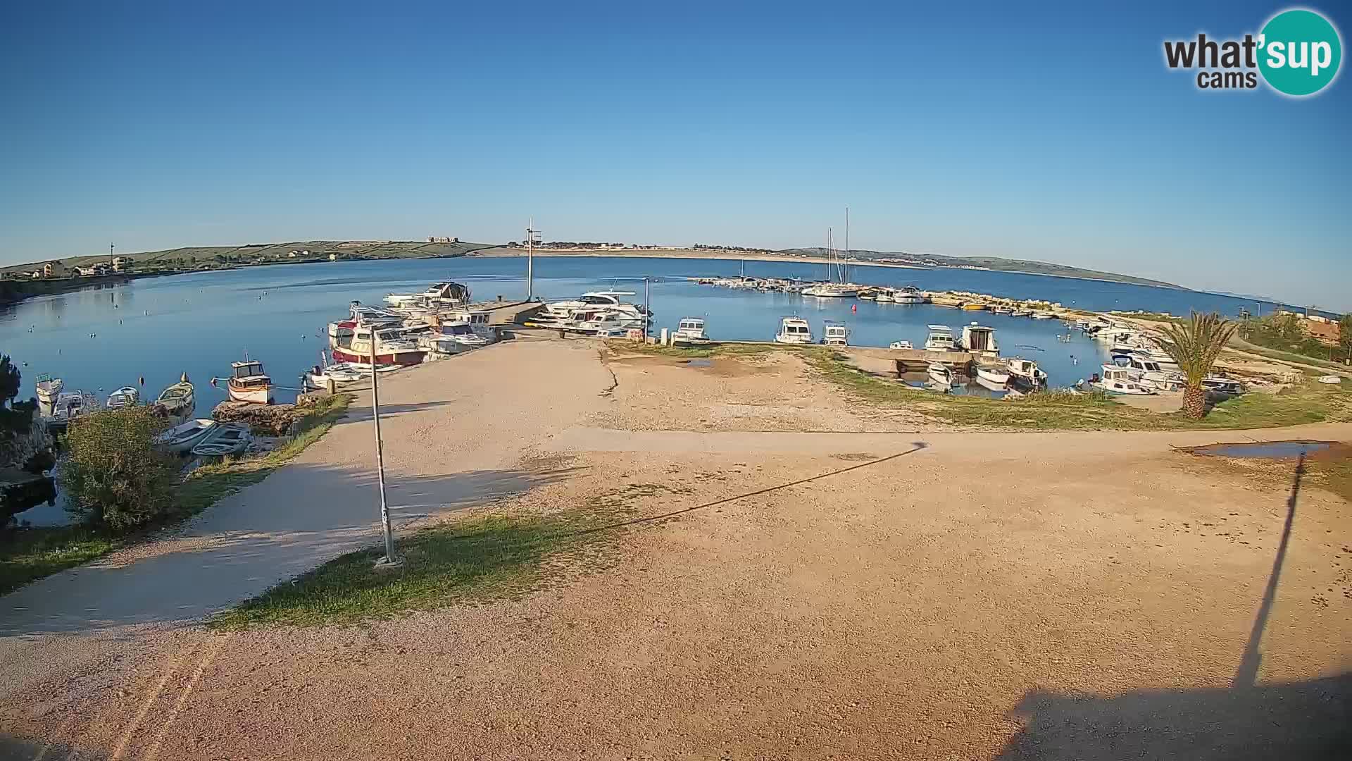 Livecam Pogliana – isola di Pago