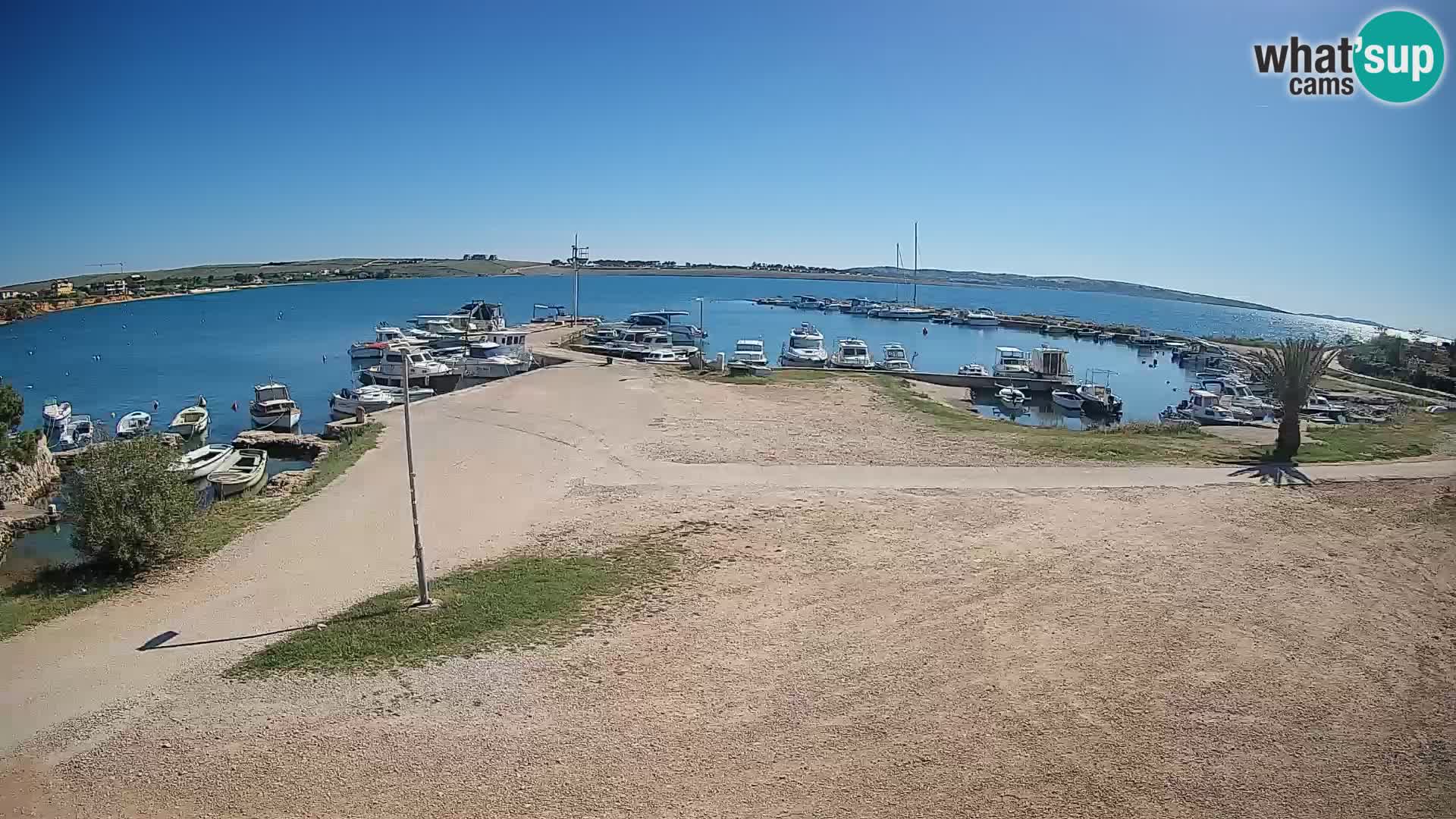 Livecam Pogliana – isola di Pago