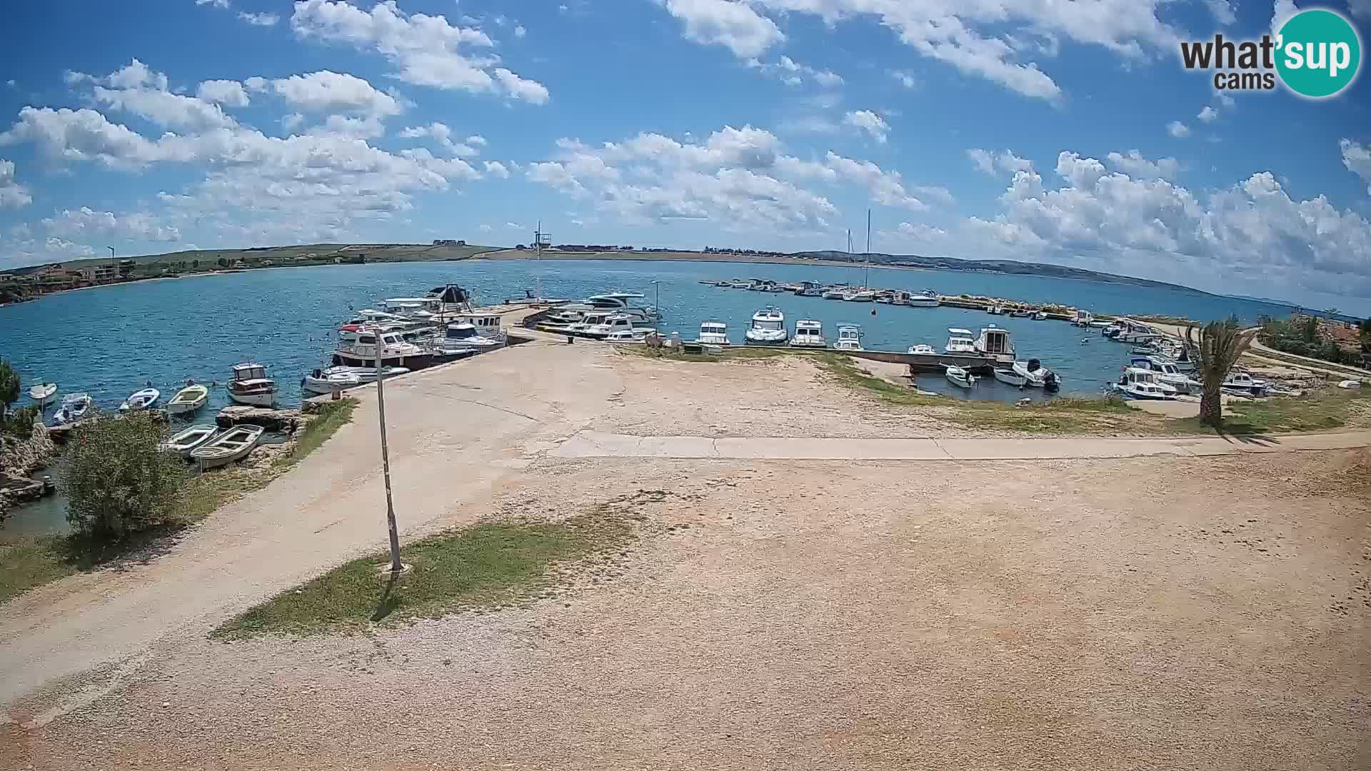 Livecam Pogliana – isola di Pago