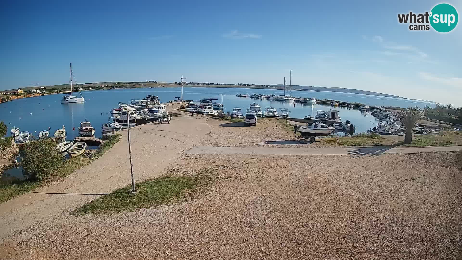 Livecam Pogliana – isola di Pago