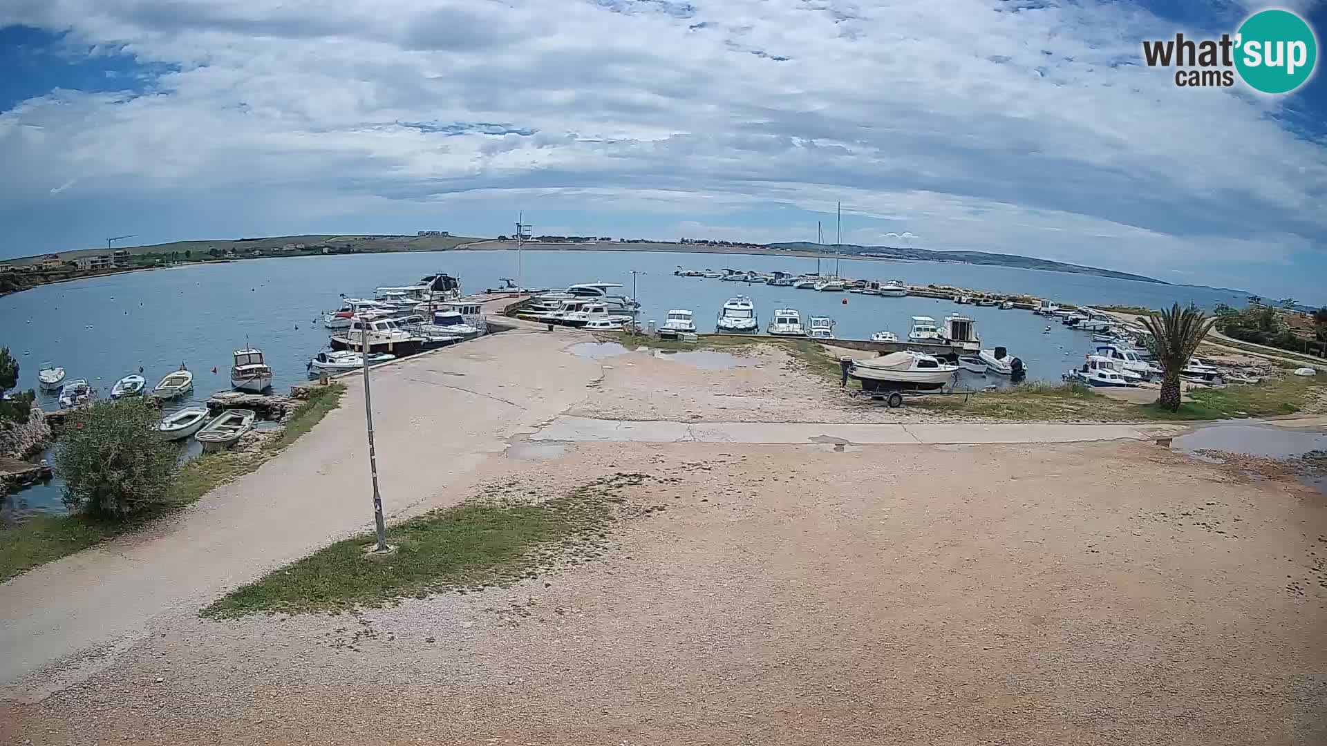 Livecam Pogliana – isola di Pago