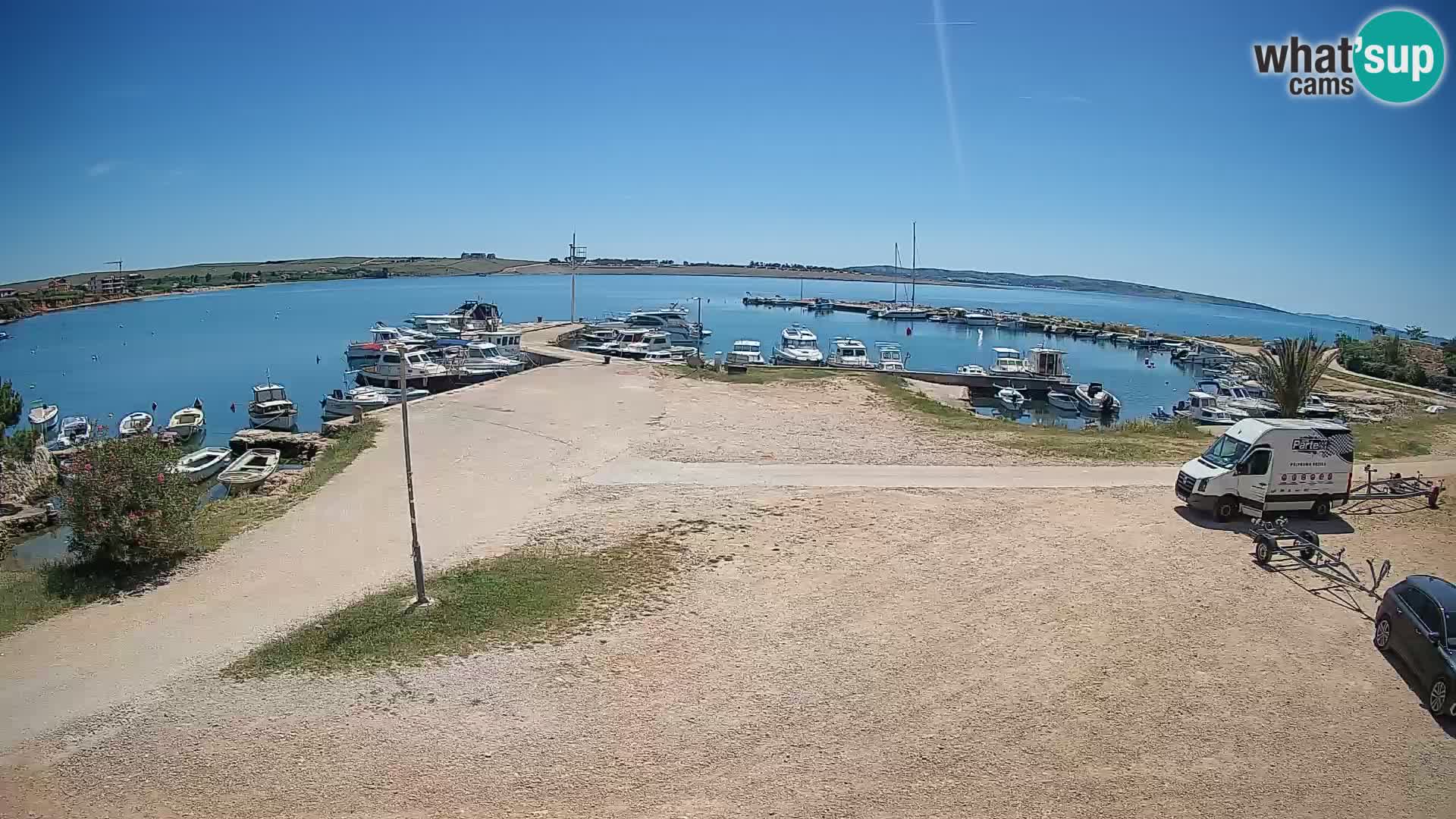Livecam Pogliana – isola di Pago