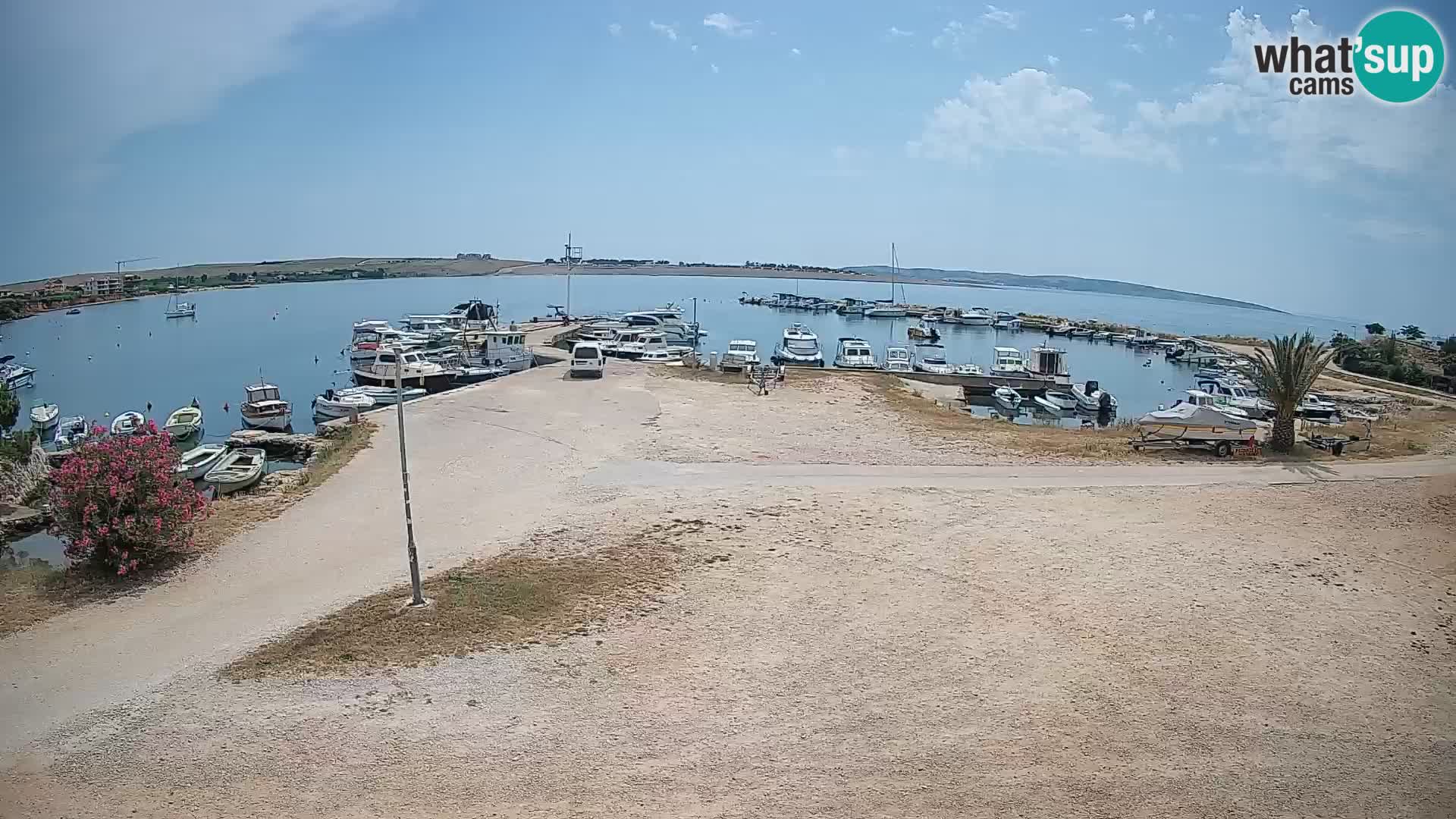 Livecam Pogliana – isola di Pago
