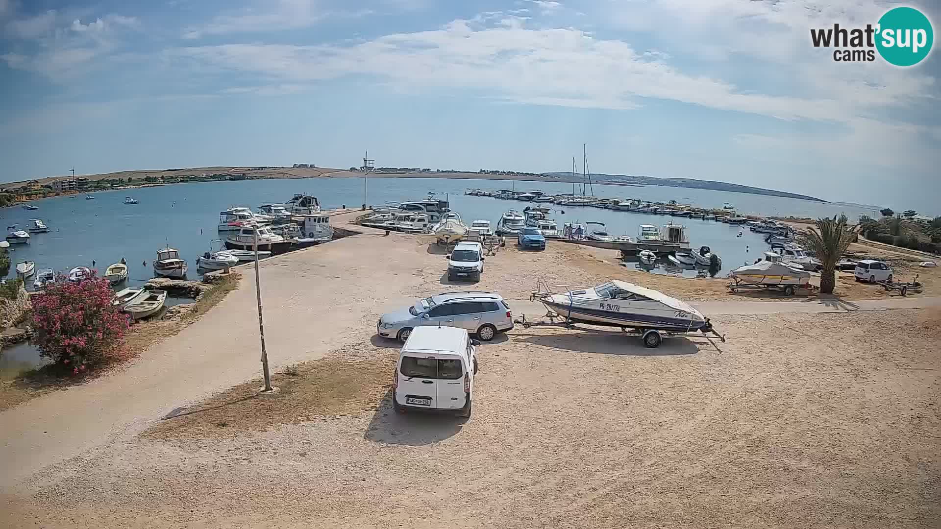 Livecam Pogliana – isola di Pago