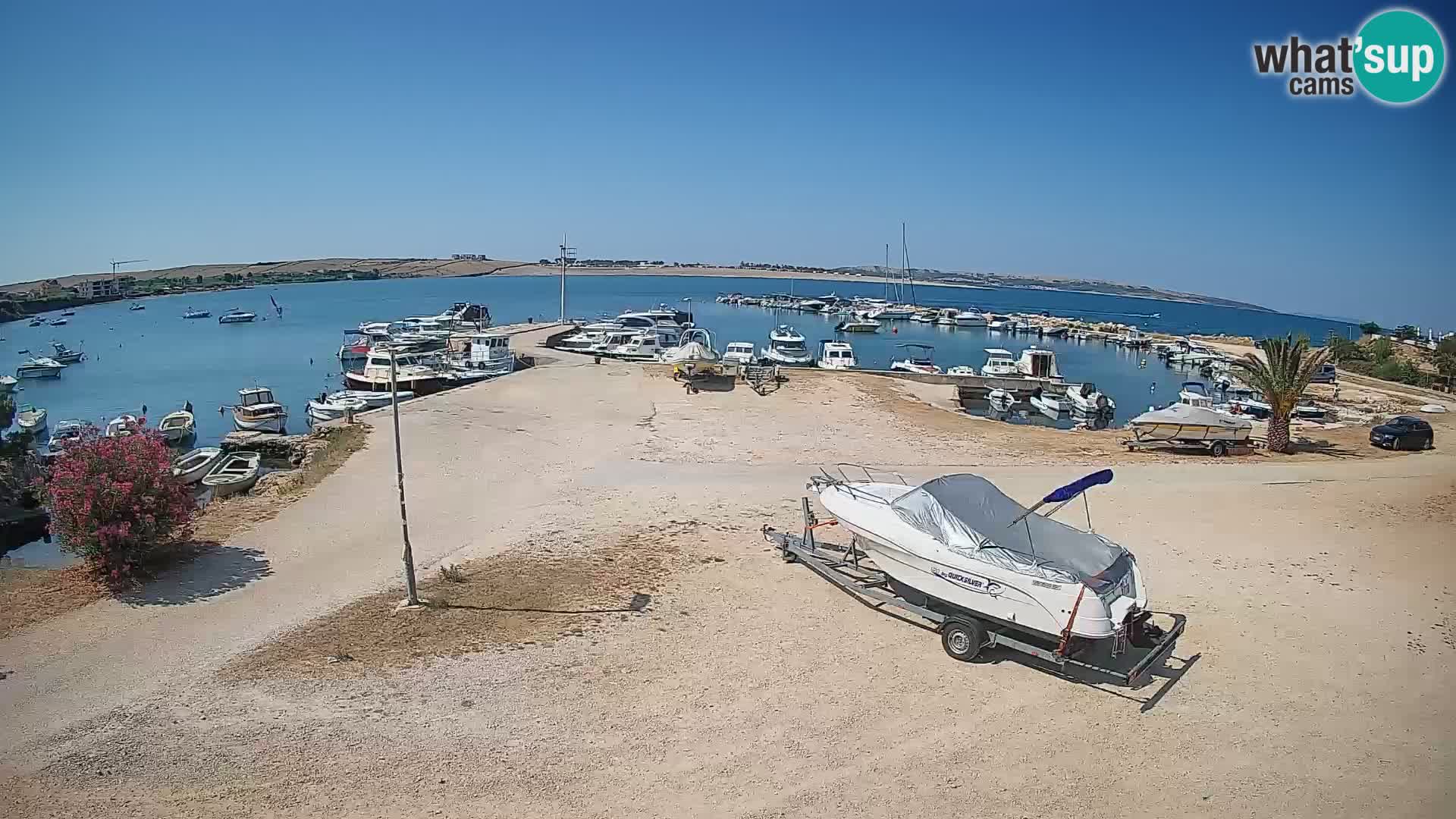 Livecam Pogliana – isola di Pago
