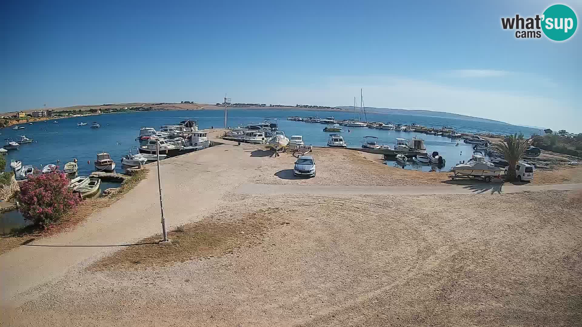 Livecam Pogliana – isola di Pago