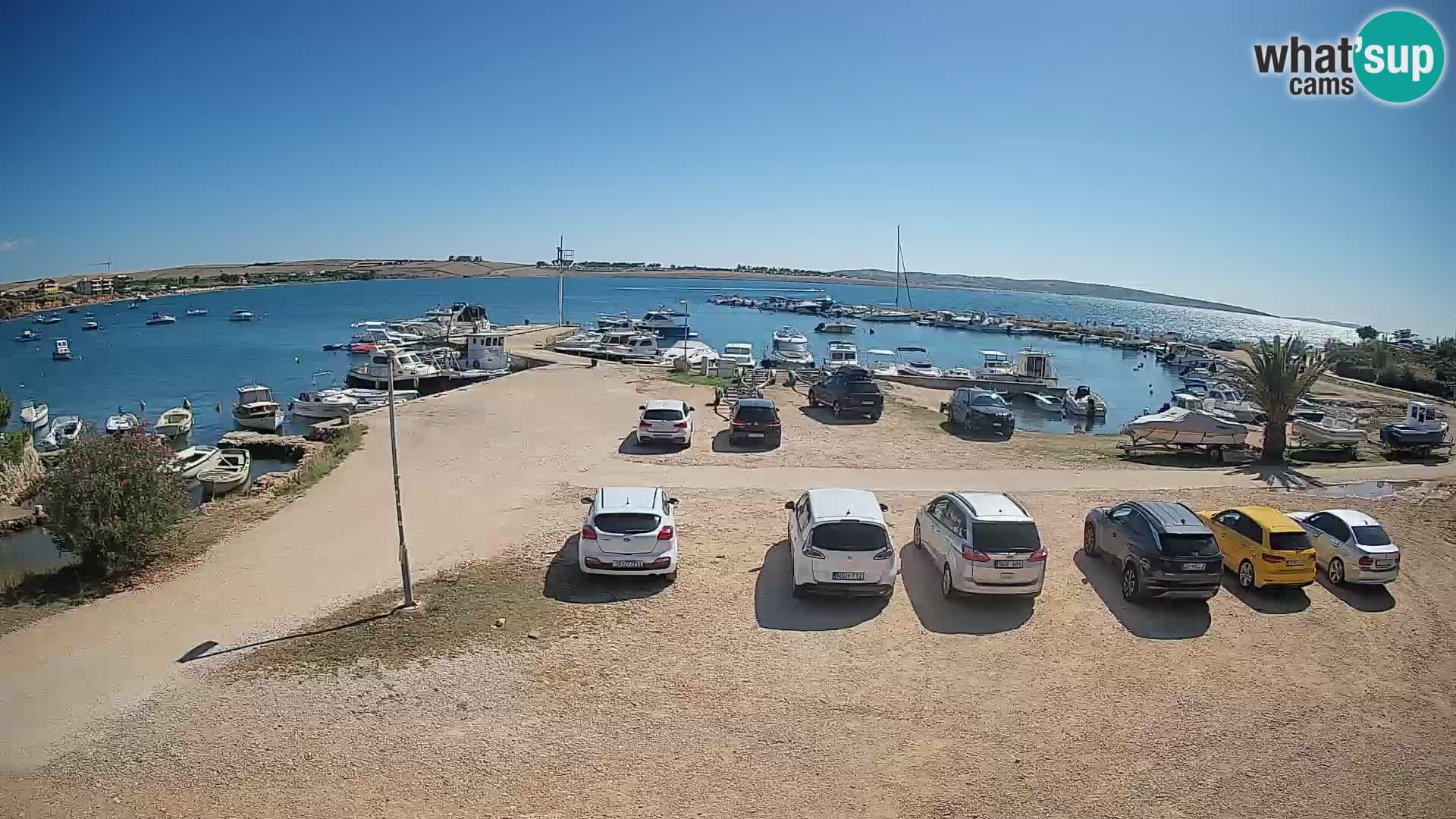 Livecam Pogliana – isola di Pago