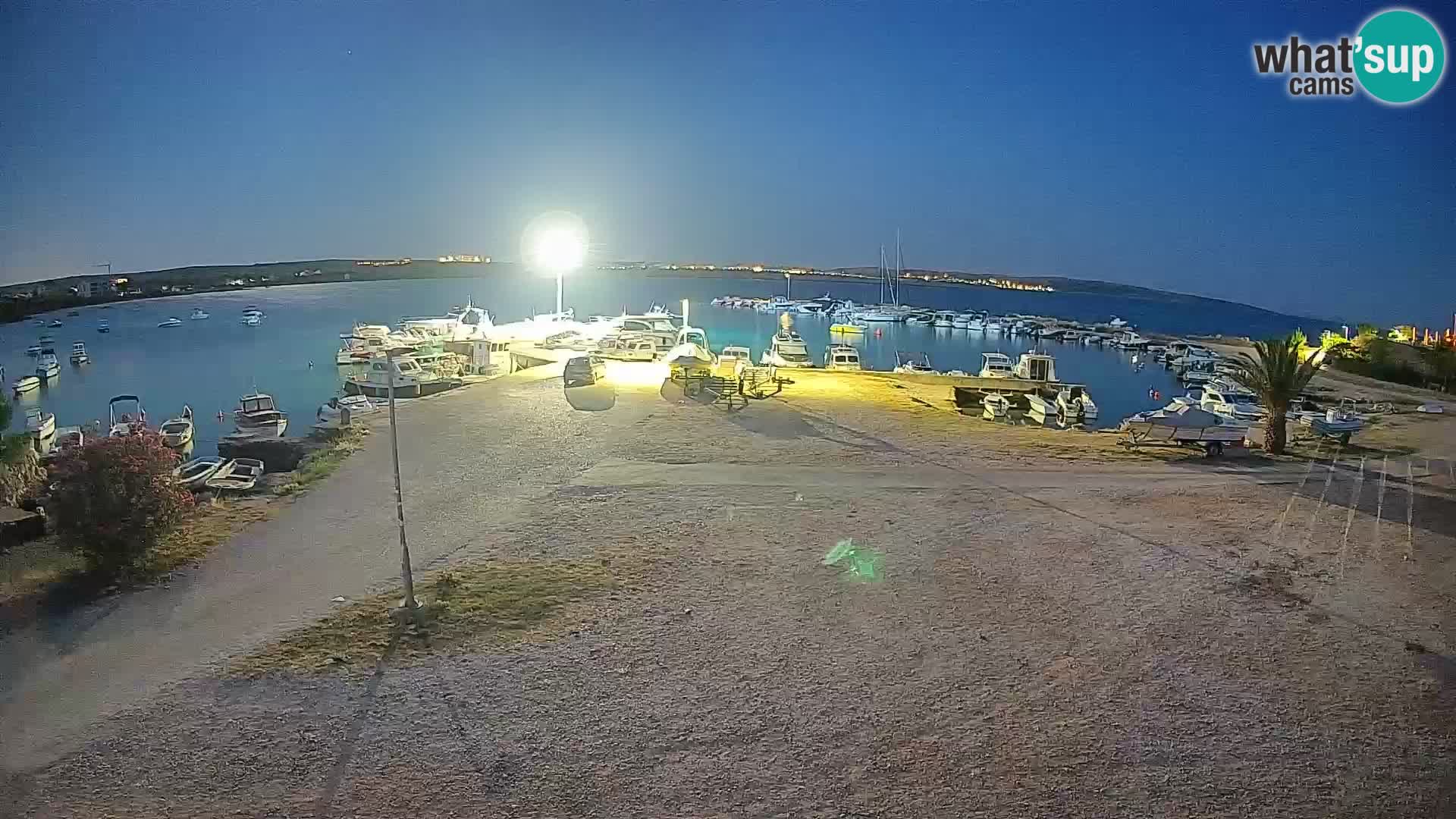 Livecam Pogliana – isola di Pago