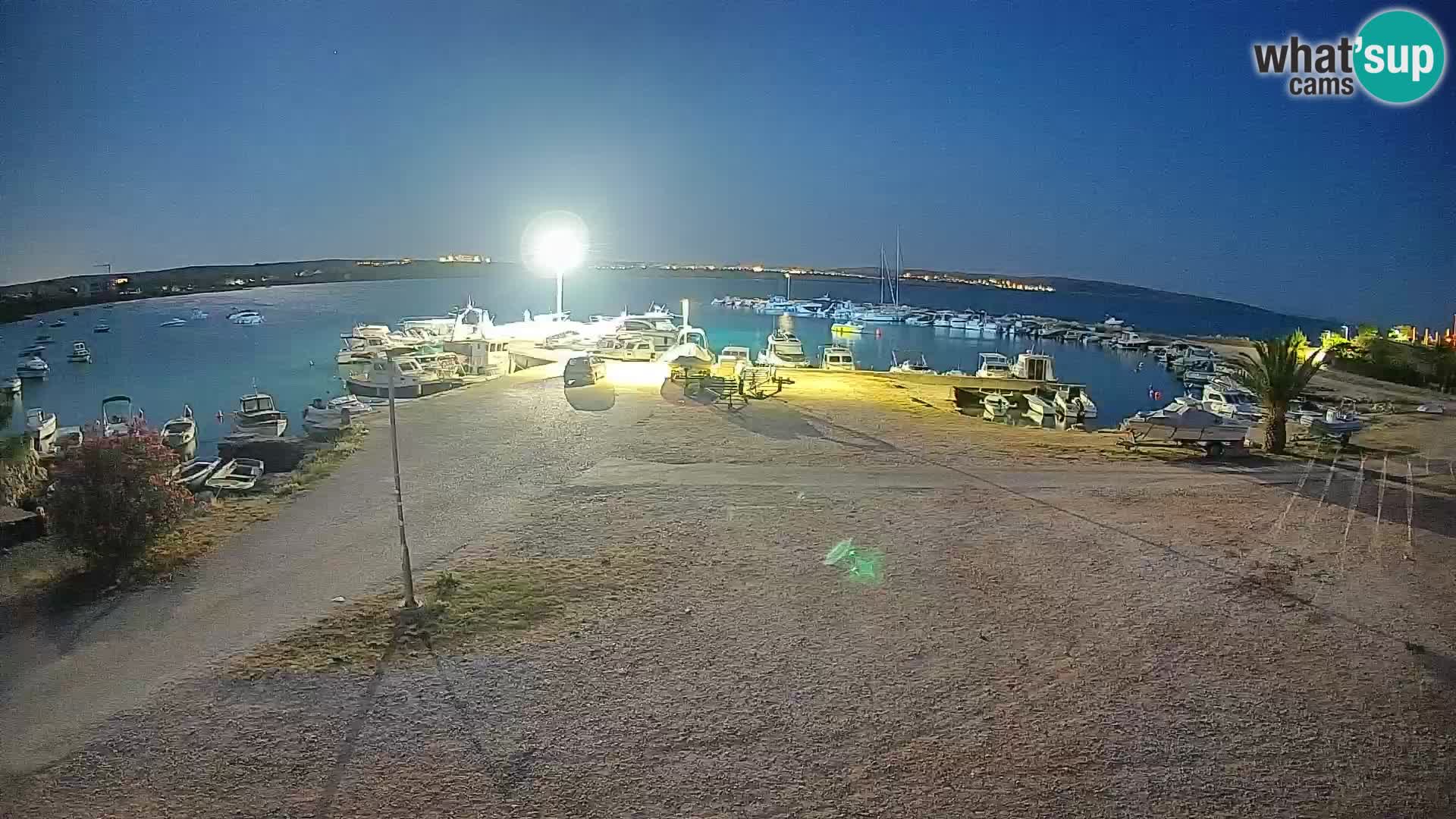 Livecam Pogliana – isola di Pago
