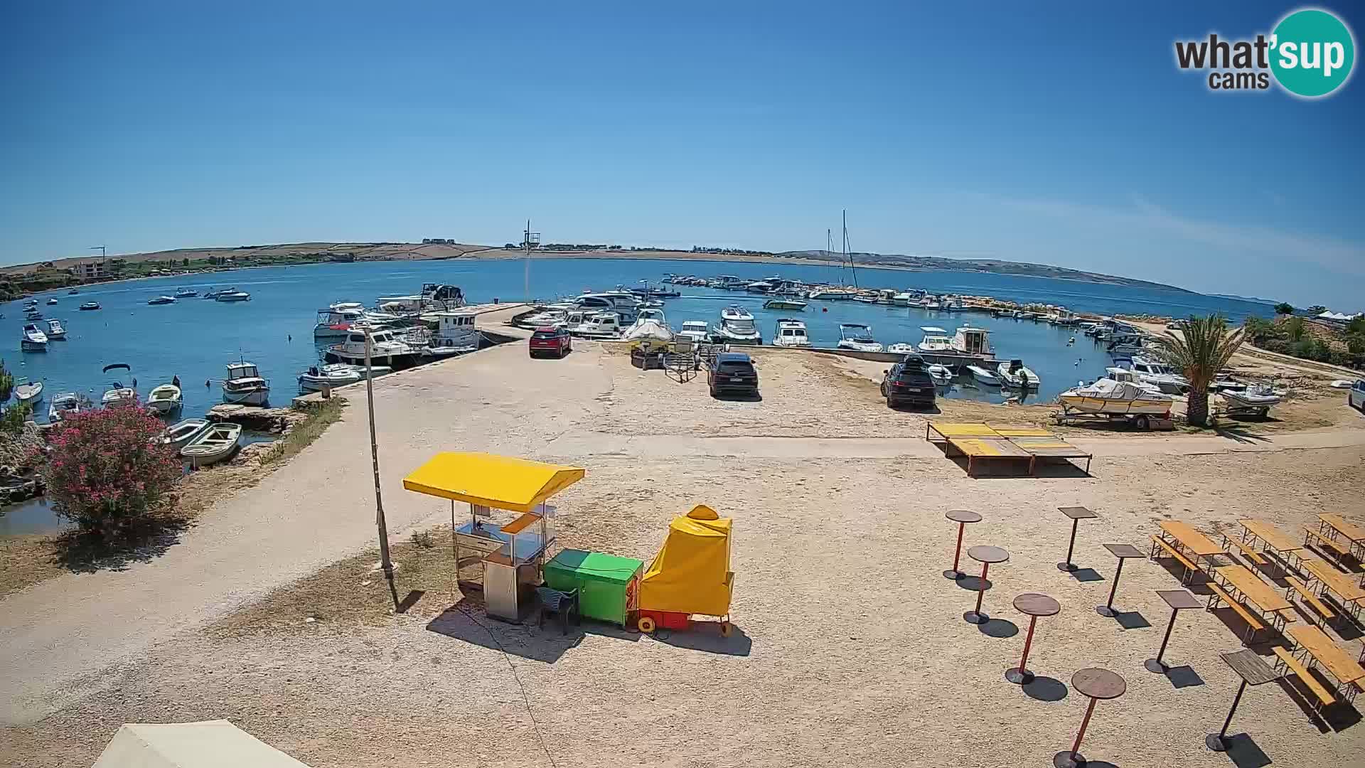 Webcam Povljana – Pag island